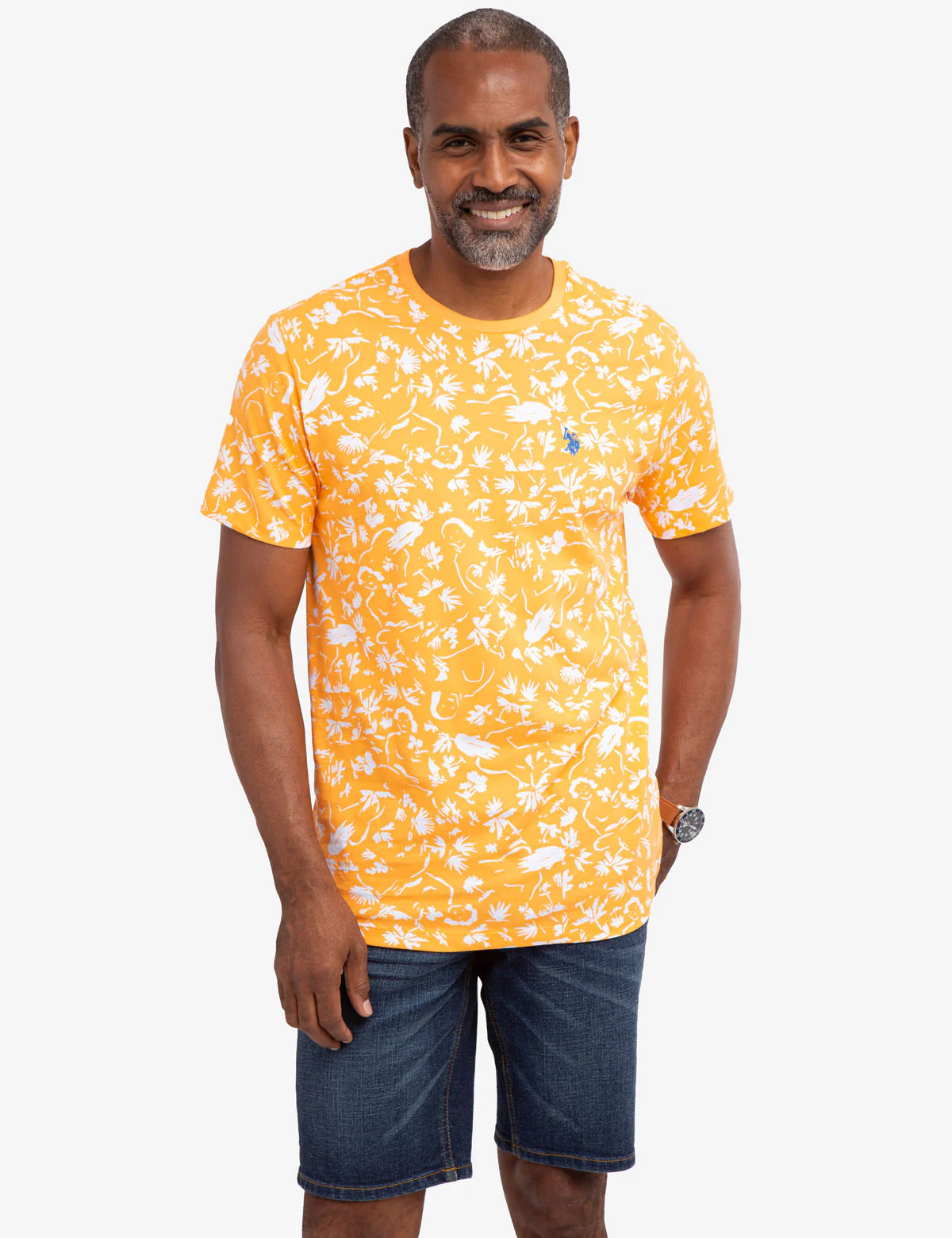 TROPICAL PRINT JERSEY T-SHIRT - Image 6