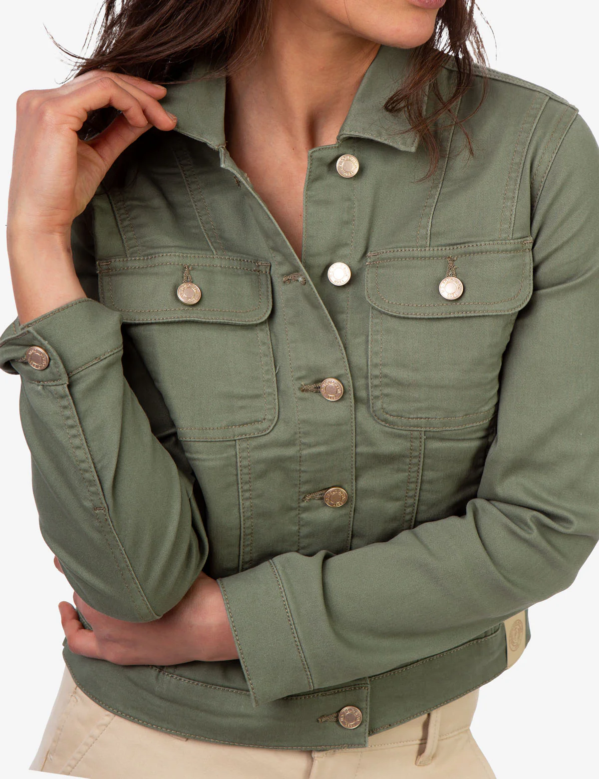 TWILL UTILITY JACKET - Image 3