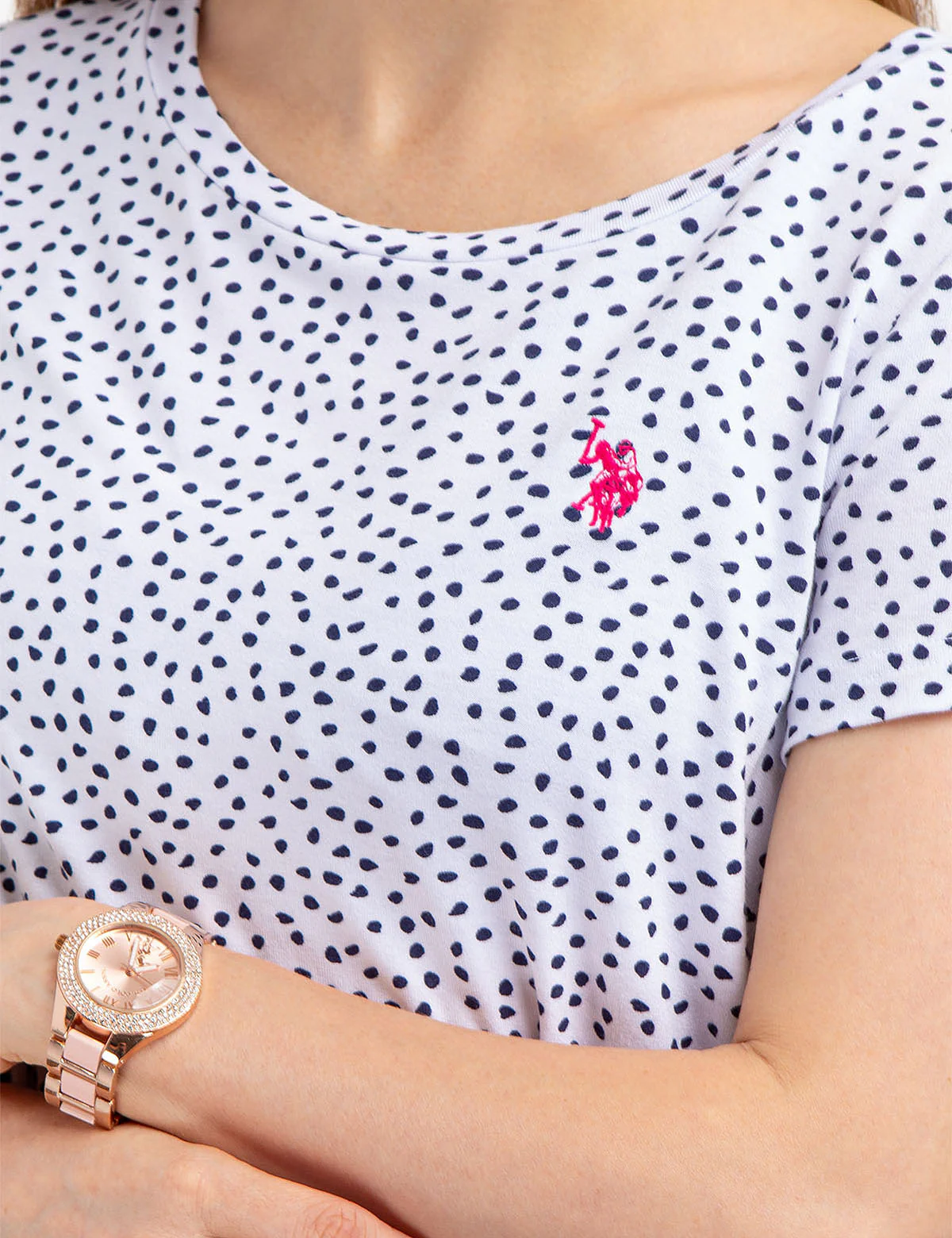 TWIST FRONT CREW NECK T-SHIRT - Image 10