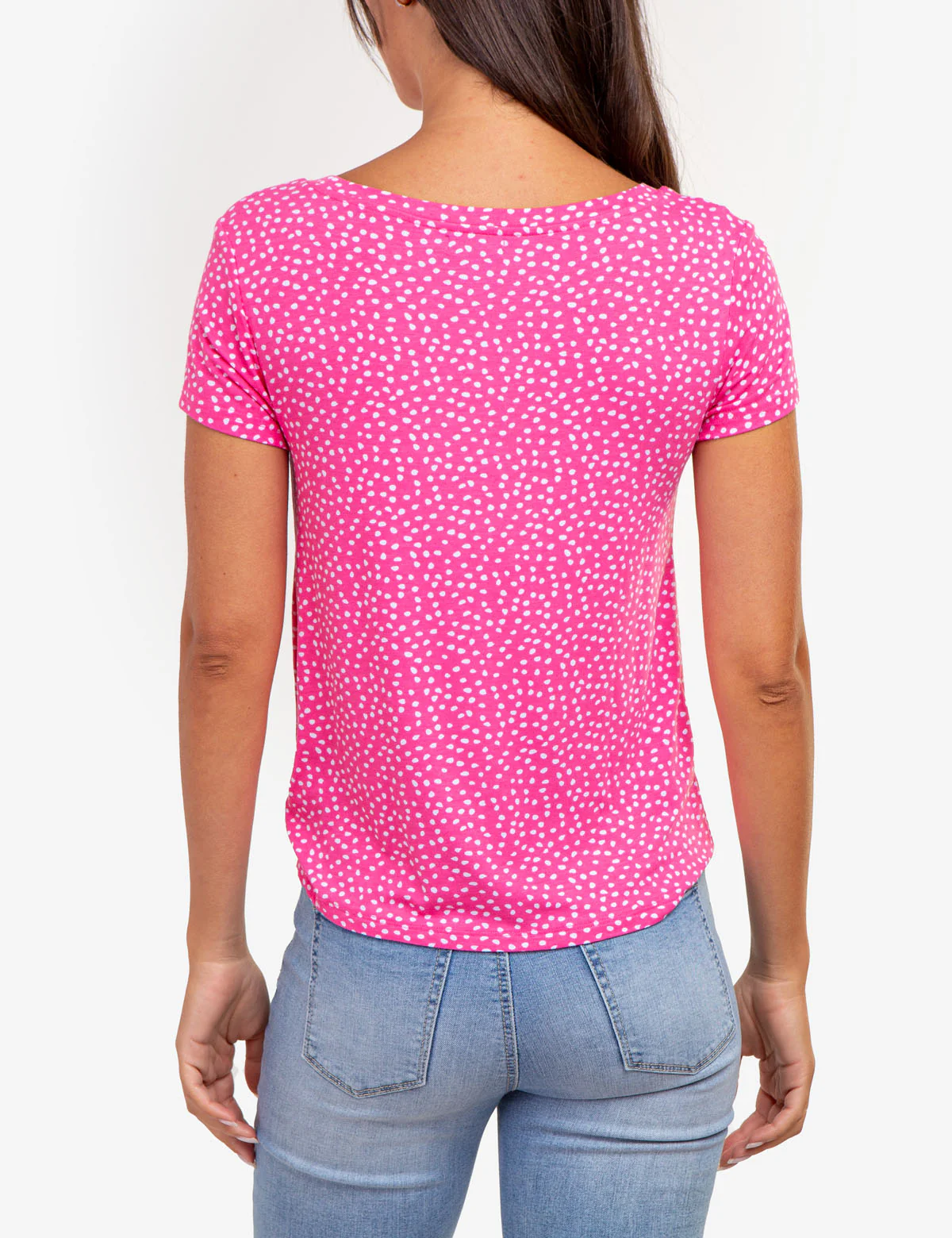 TWIST FRONT CREW NECK T-SHIRT - Image 5