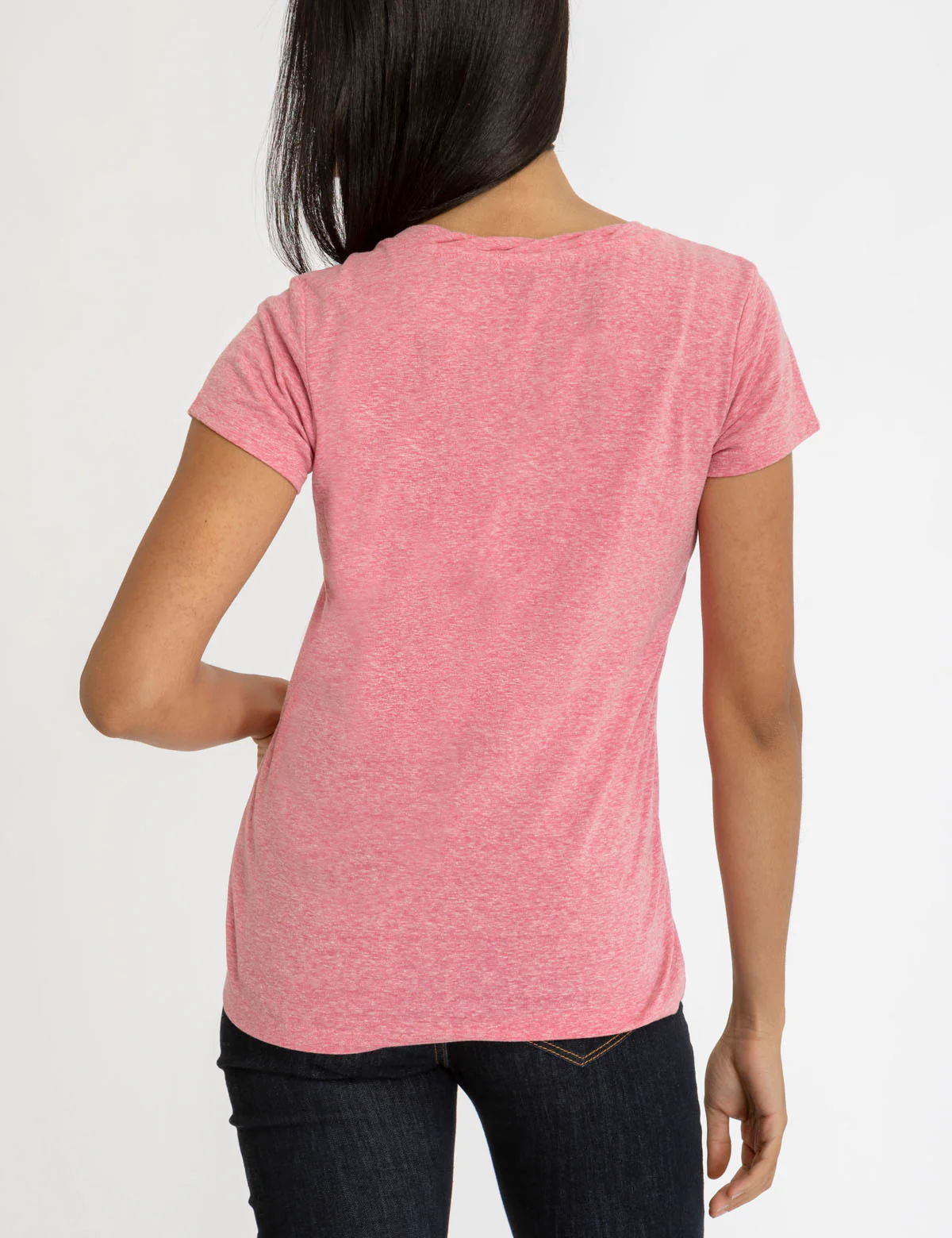 TWIST NECK SNOW YARN T-SHIRT - Image 15