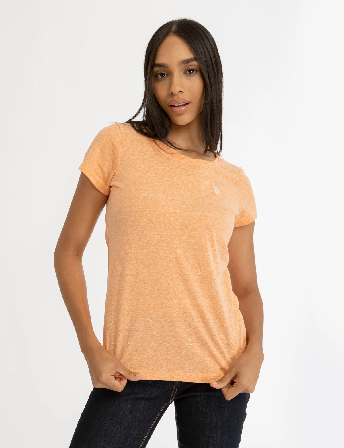 TWIST NECK SNOW YARN T-SHIRT - Image 8
