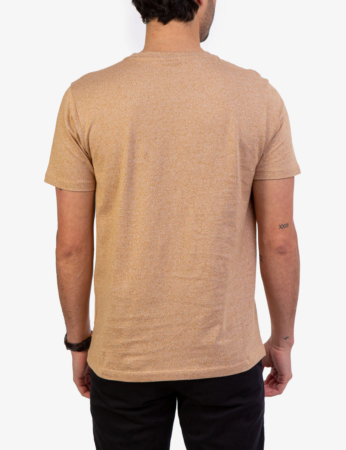 TWISTED YARN CREW NECK T-SHIRT - Image 4