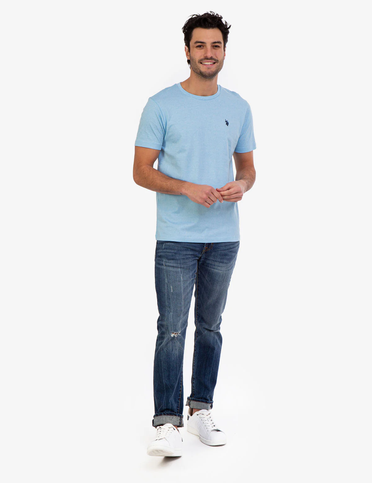 TWISTED YARN CREW NECK T-SHIRT - Image 7