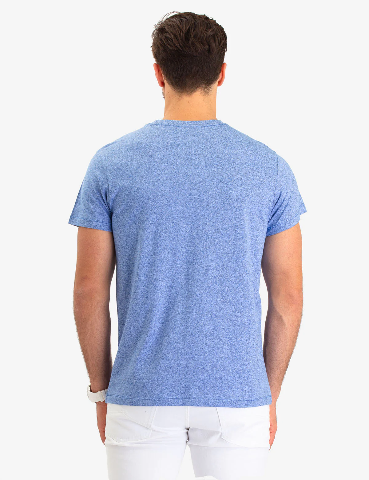TWISTED YARN CREW NECK T-SHIRT - Image 4