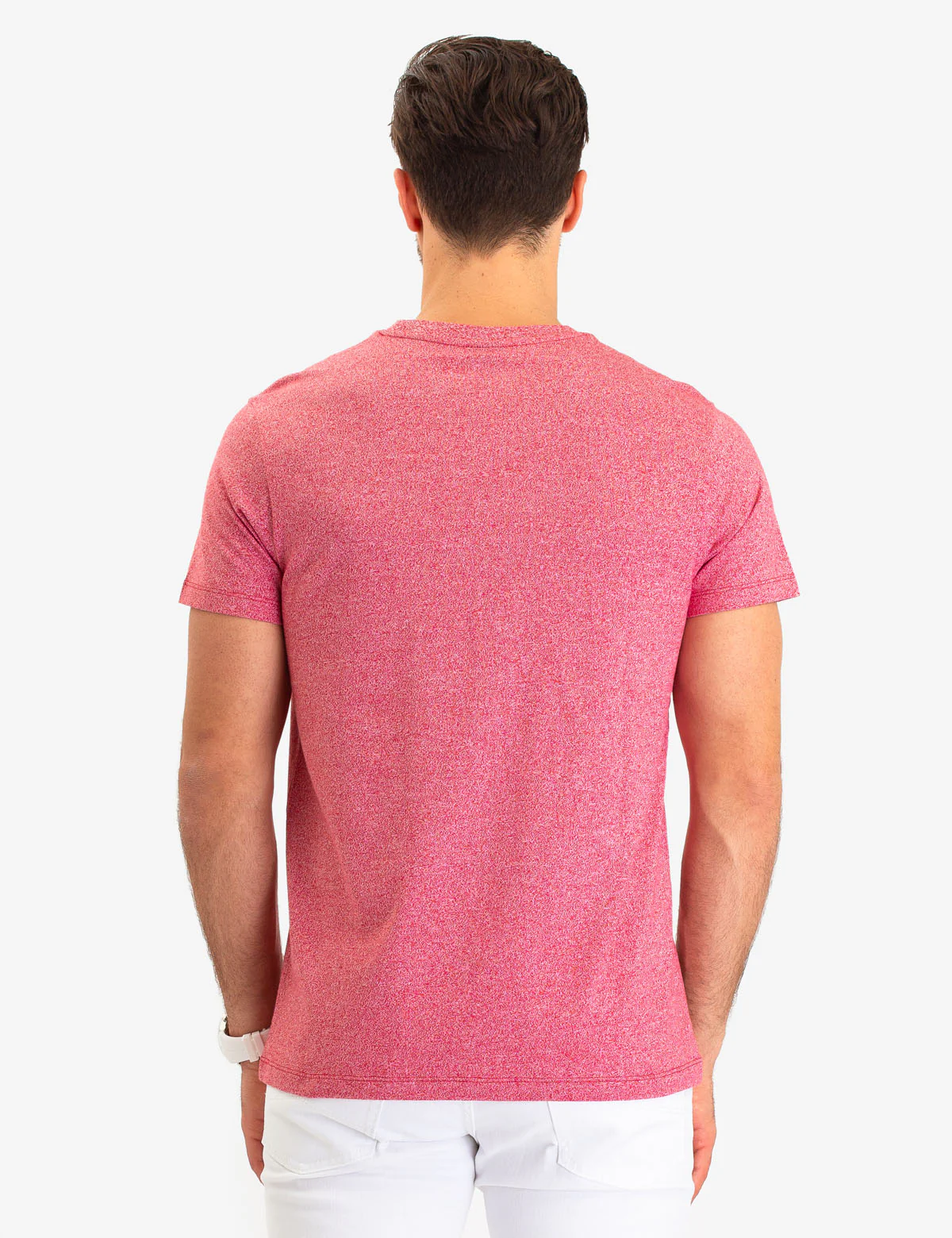 TWISTED YARN CREW NECK T-SHIRT - Image 7