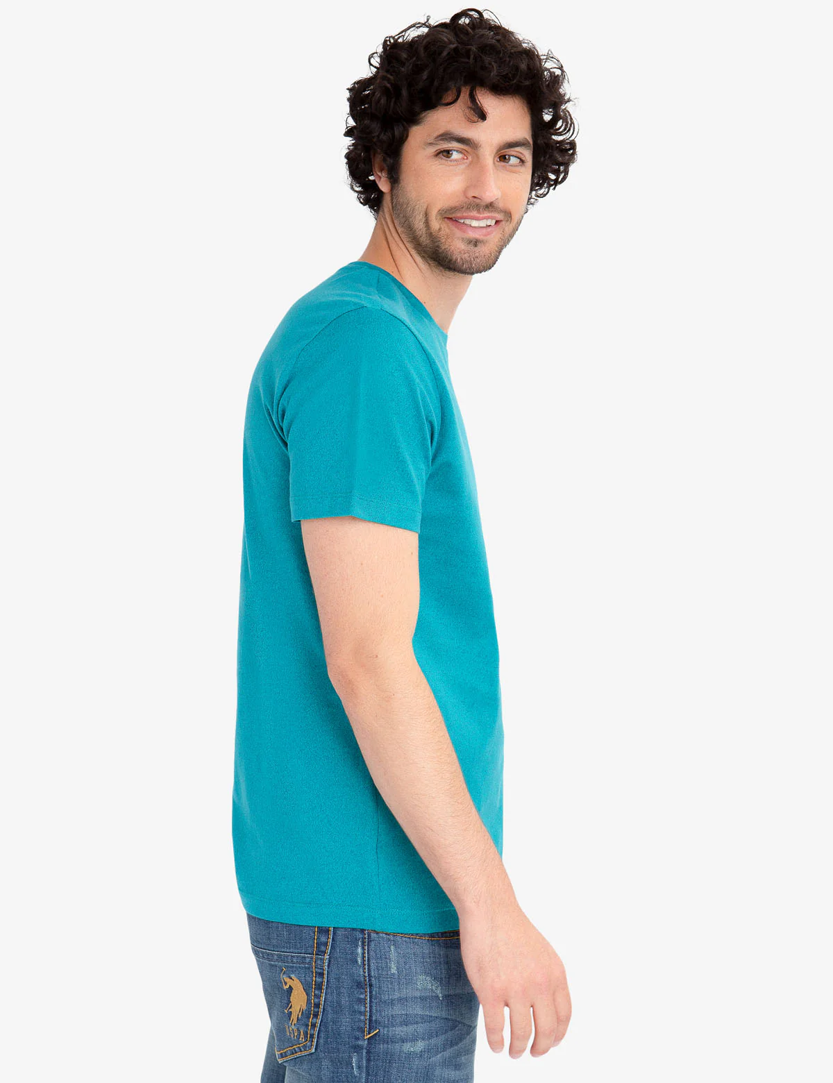 TWISTED YARN CREW NECK T-SHIRT - Image 4