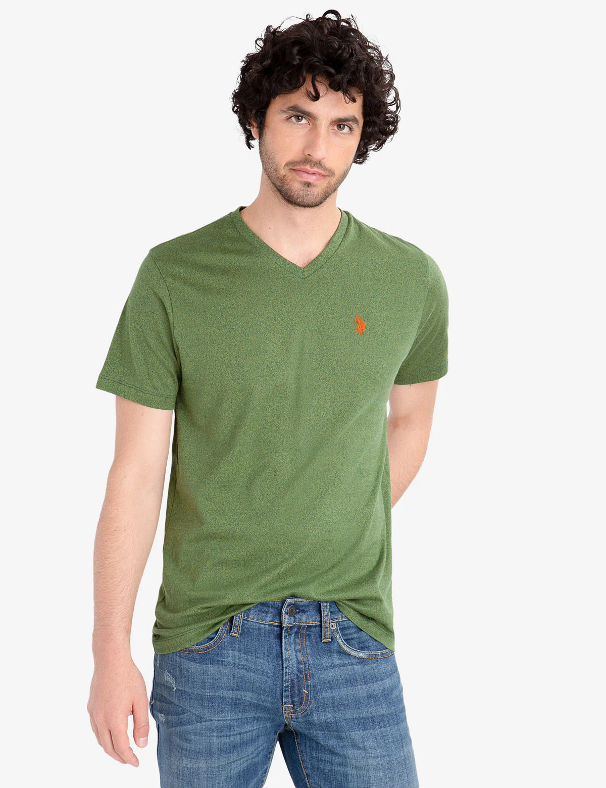 TWISTED YARN CREW NECK T-SHIRT - Image 5