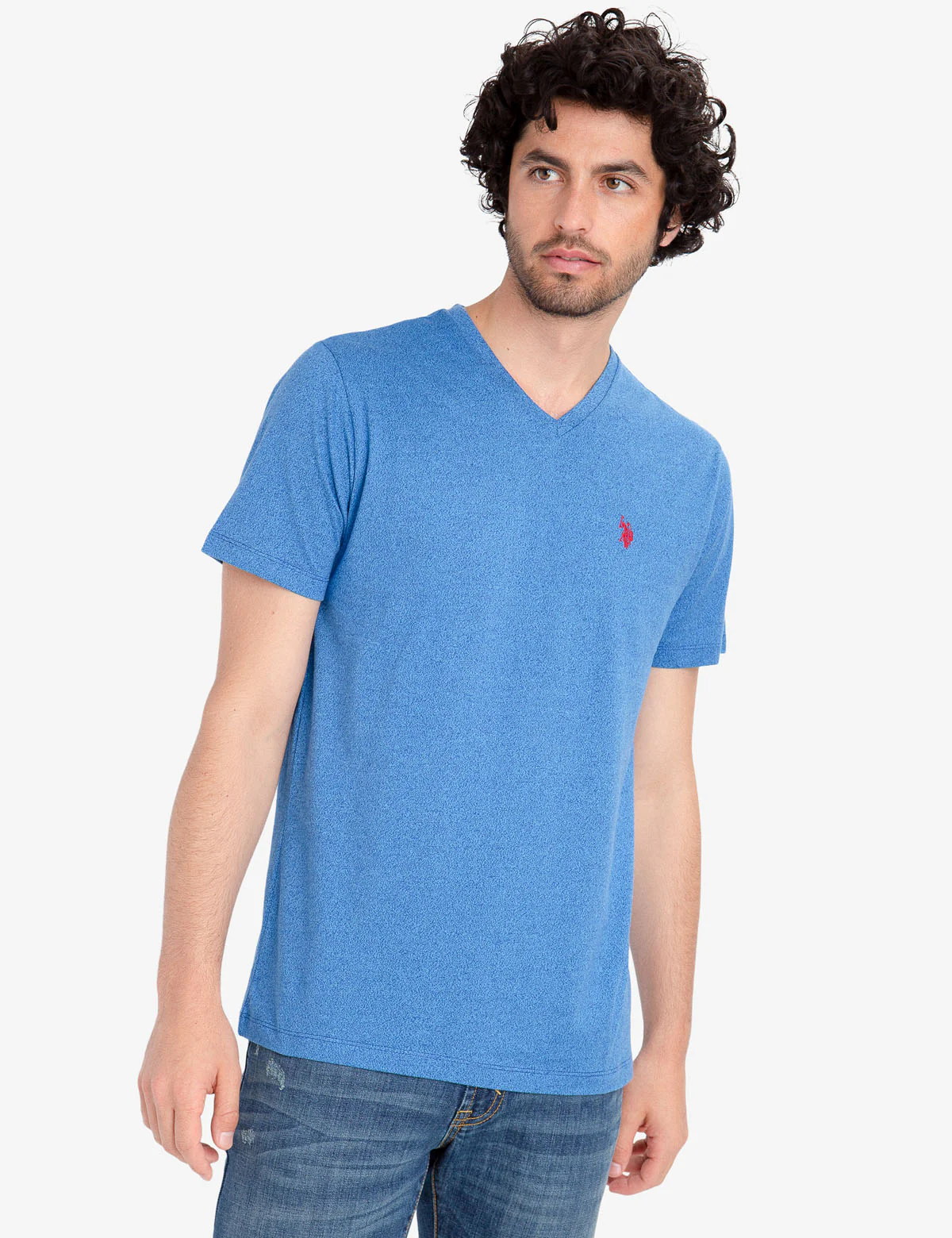 TWISTED YARN CREW NECK T-SHIRT - Image 6