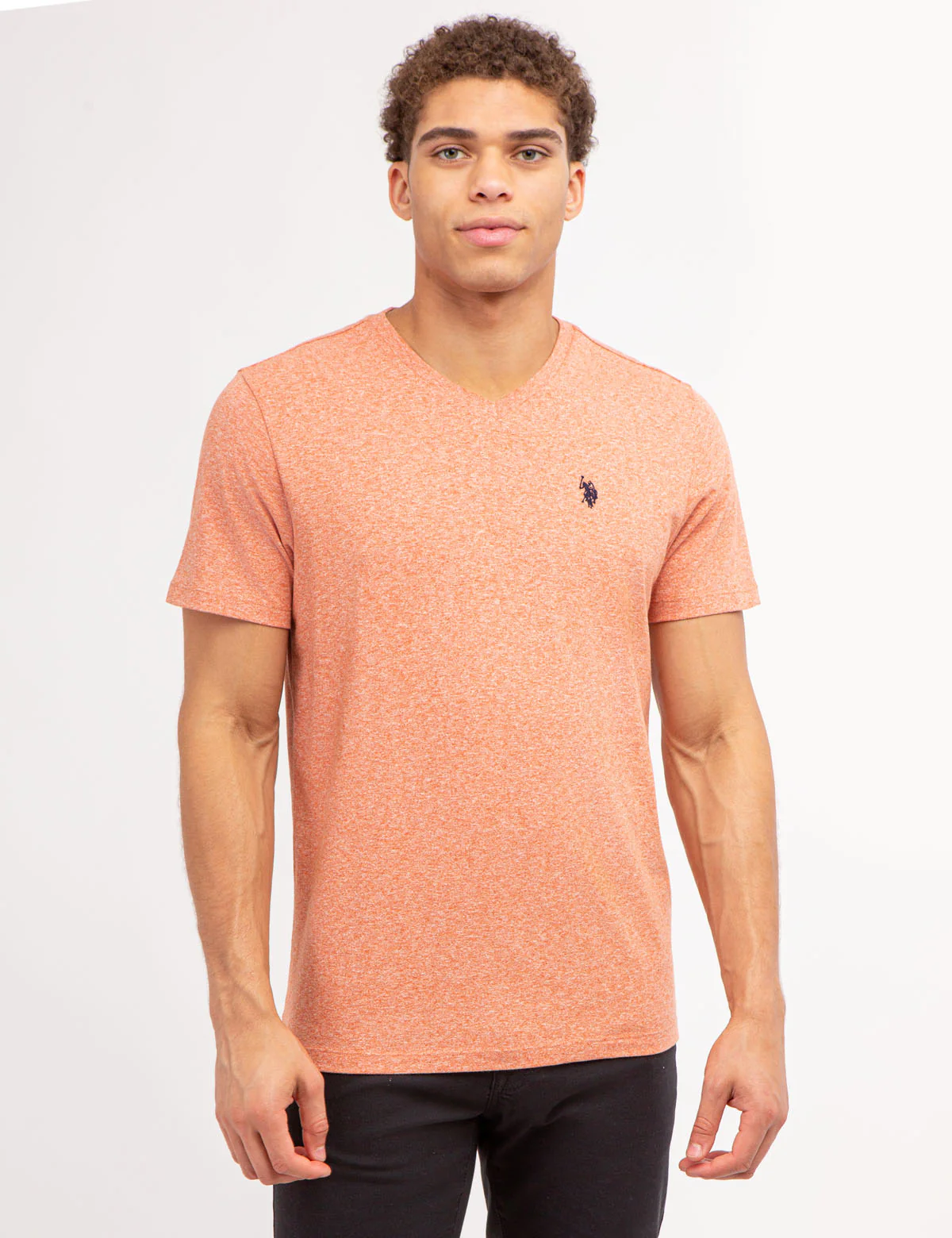 TWISTED YARN V-NECK T-SHIRT - Image 10