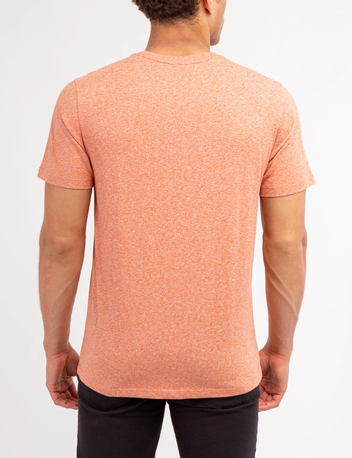 TWISTED YARN V-NECK T-SHIRT - Image 11