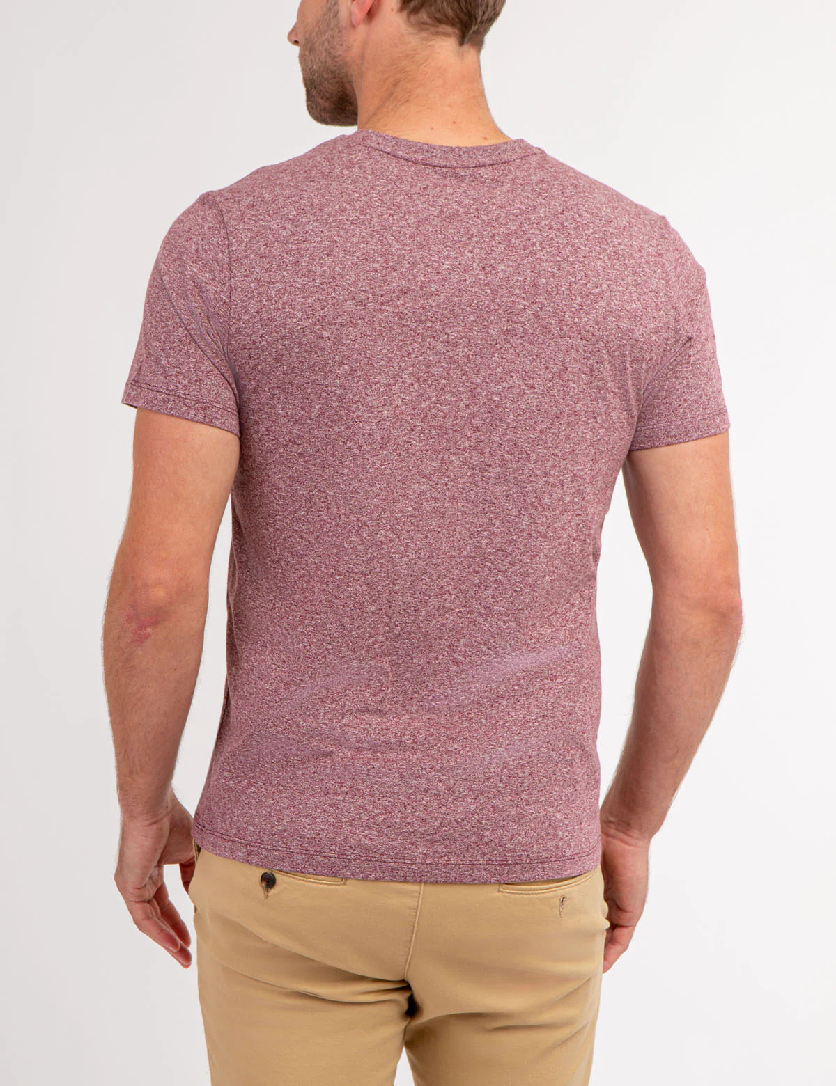 TWISTED YARN V-NECK T-SHIRT - Image 16