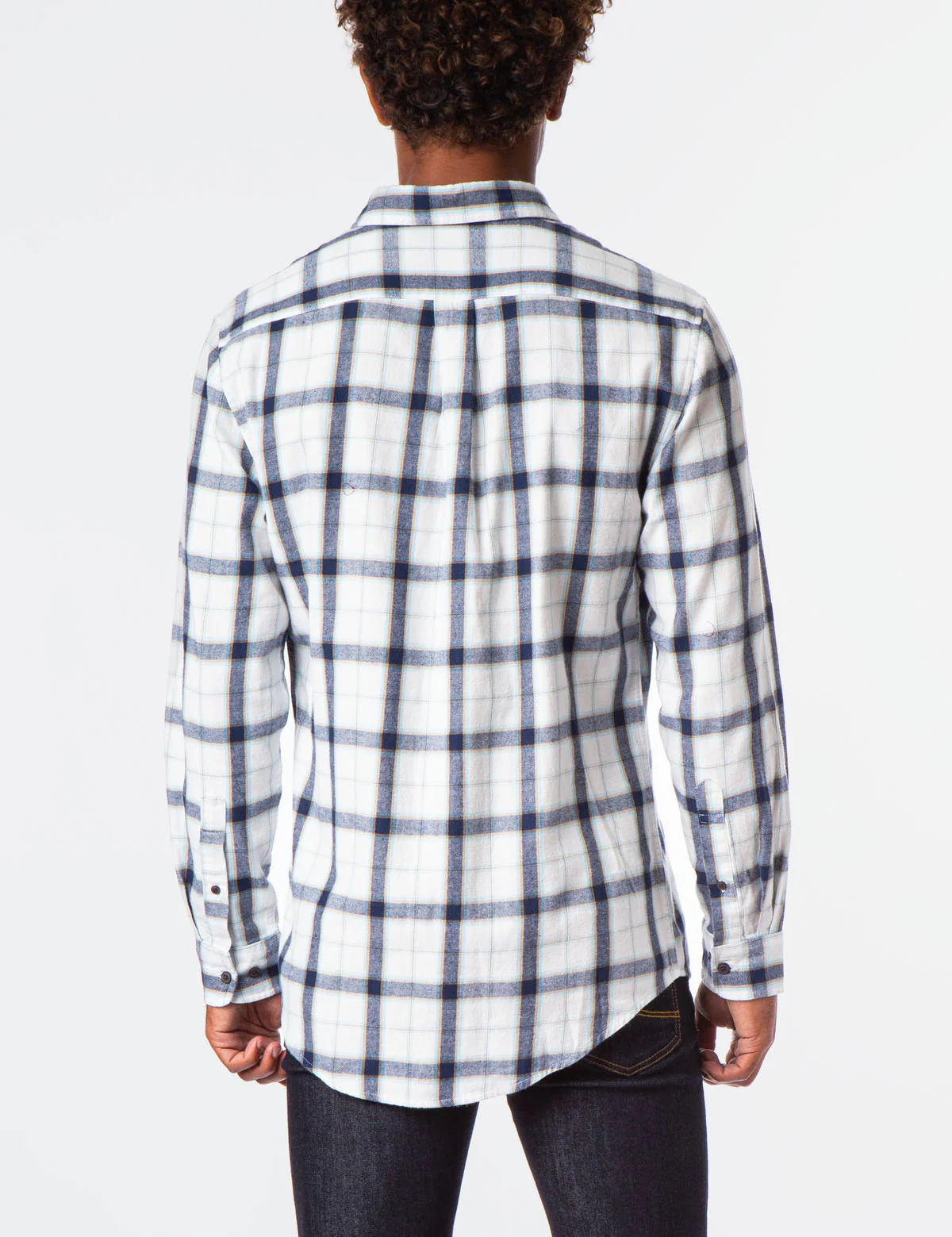 TWO POCKET PLAID UTILITY SHIRT - Image 4