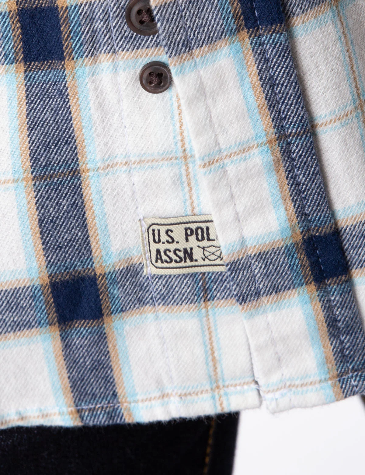 TWO POCKET PLAID UTILITY SHIRT - Image 6