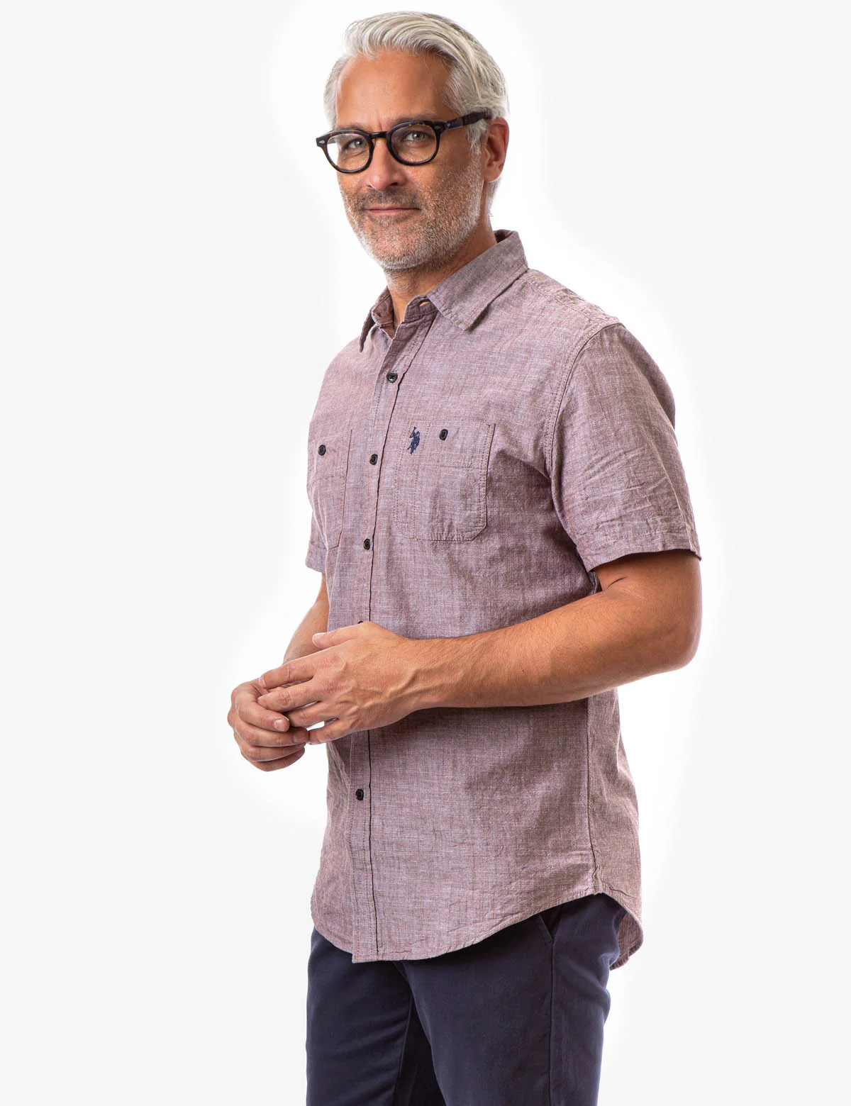 TWO POCKET UTILITY SHORT SLEEVE SHIRT - Image 3