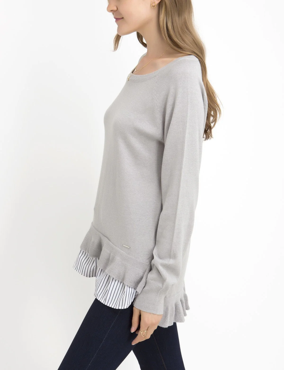 TWO TIER TWOFER SWEATER - Image 14