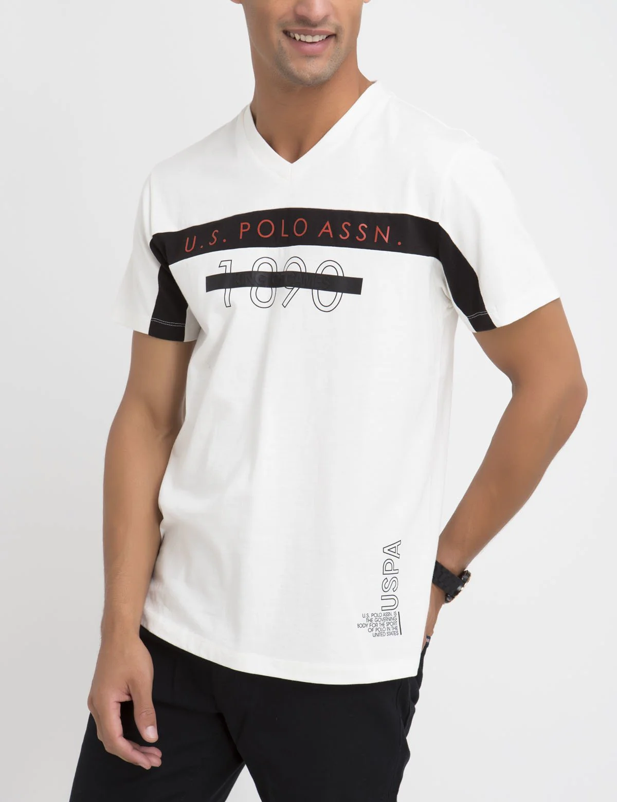 U.S. POLO ASSN. 1890 V-NECK T-SHIRT - Image 11