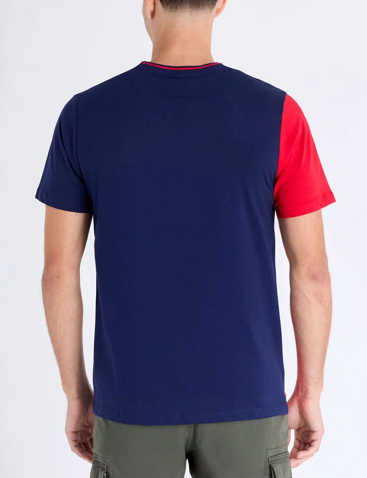 U.S. POLO ASSN COLOR BLOCK JERSEY T-SHIRT - Image 4
