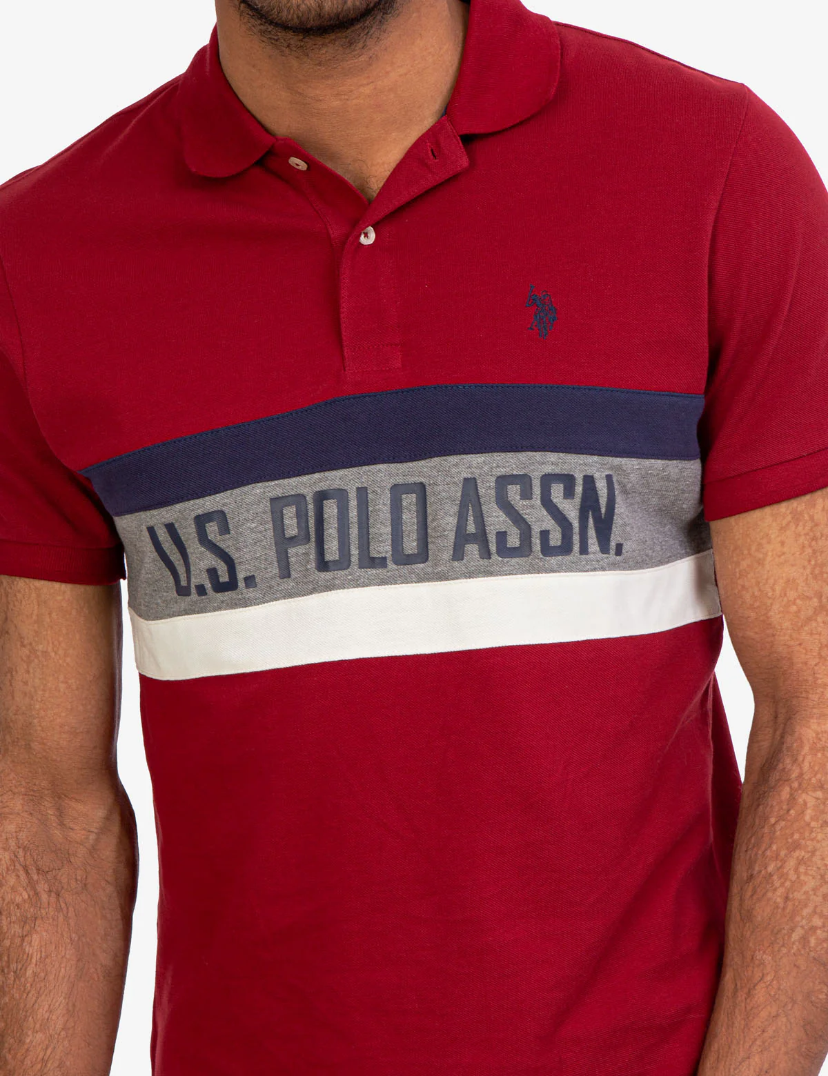 U.S. POLO ASSN. COLORBLOCK POLO SHIRT - Image 10