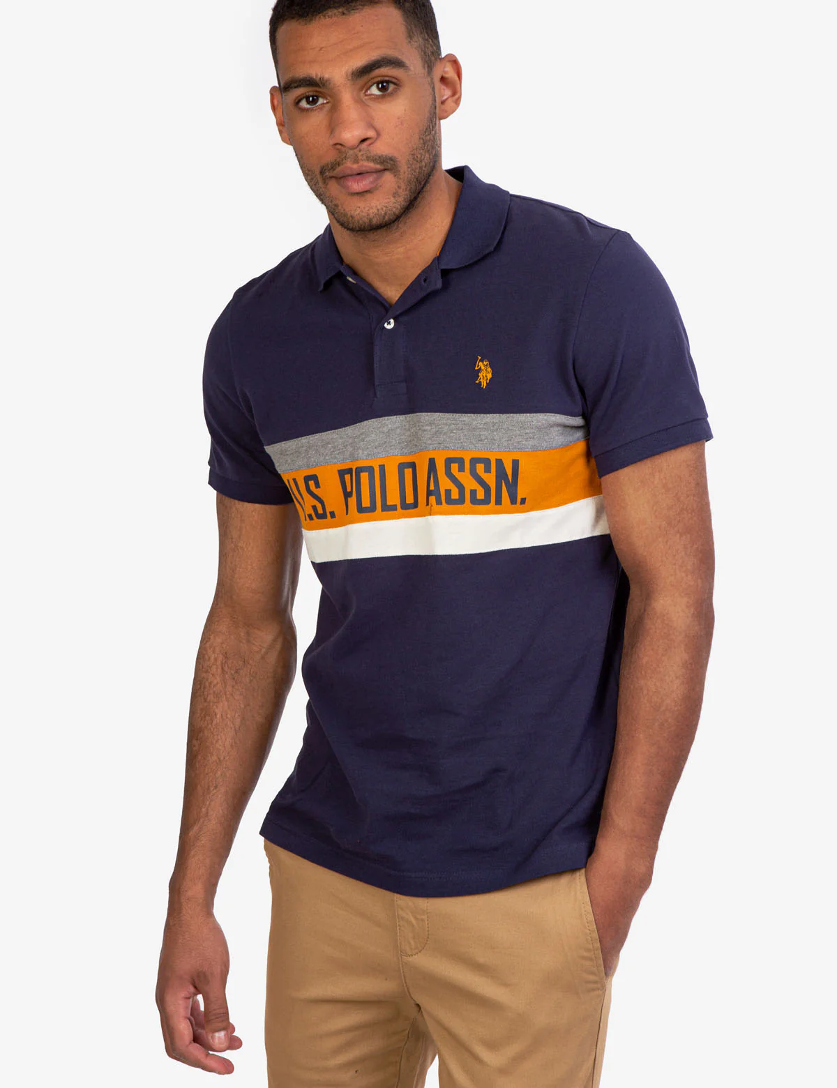 U.S. POLO ASSN. COLORBLOCK POLO SHIRT - Image 11