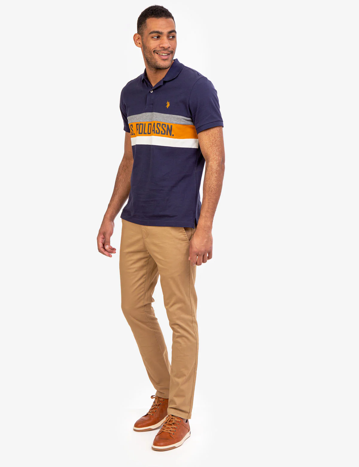 U.S. POLO ASSN. COLORBLOCK POLO SHIRT - Image 12