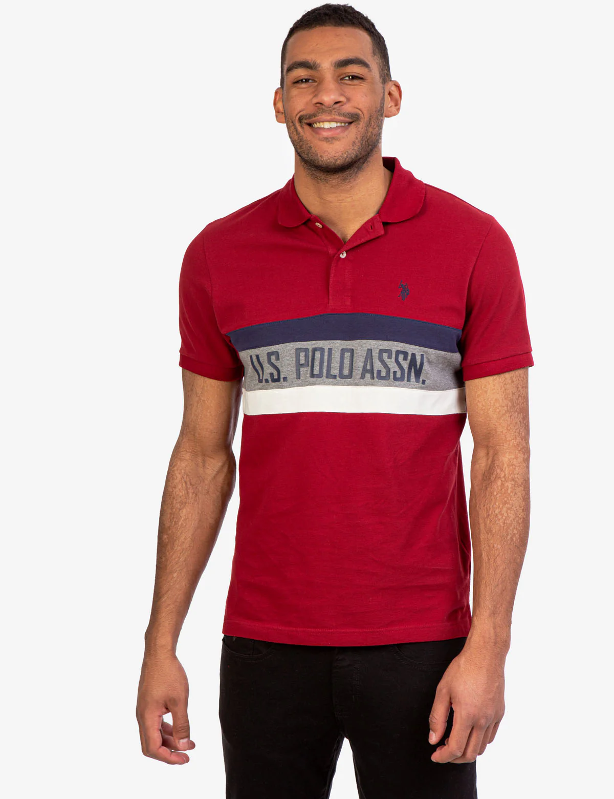 U.S. POLO ASSN. COLORBLOCK POLO SHIRT - Image 6