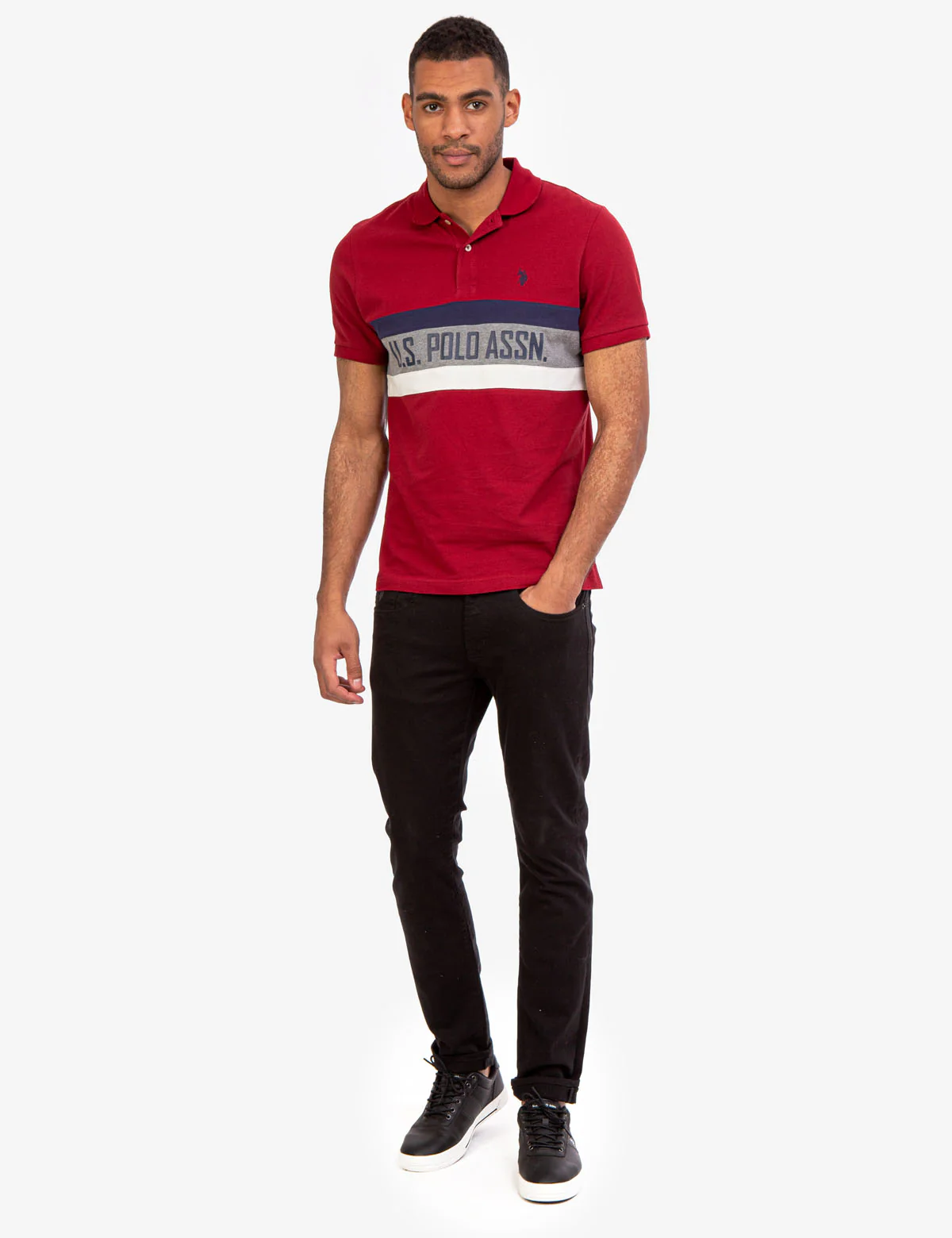 U.S. POLO ASSN. COLORBLOCK POLO SHIRT - Image 7
