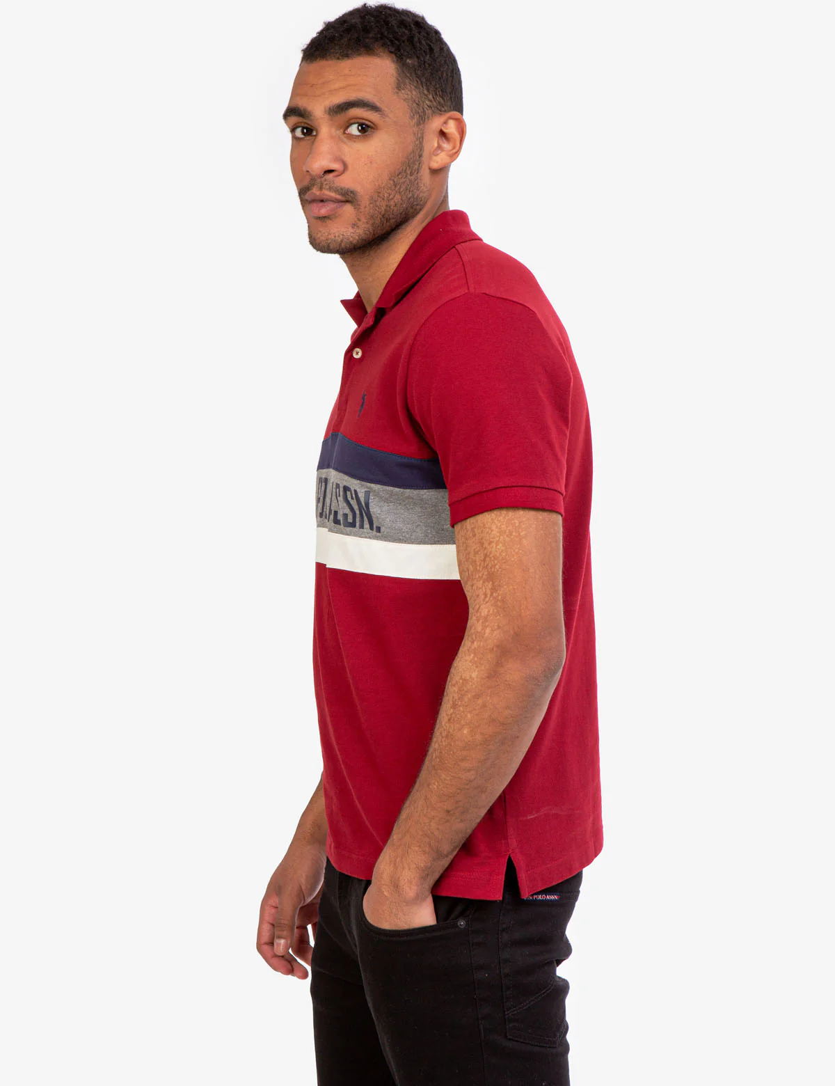 U.S. POLO ASSN. COLORBLOCK POLO SHIRT - Image 8