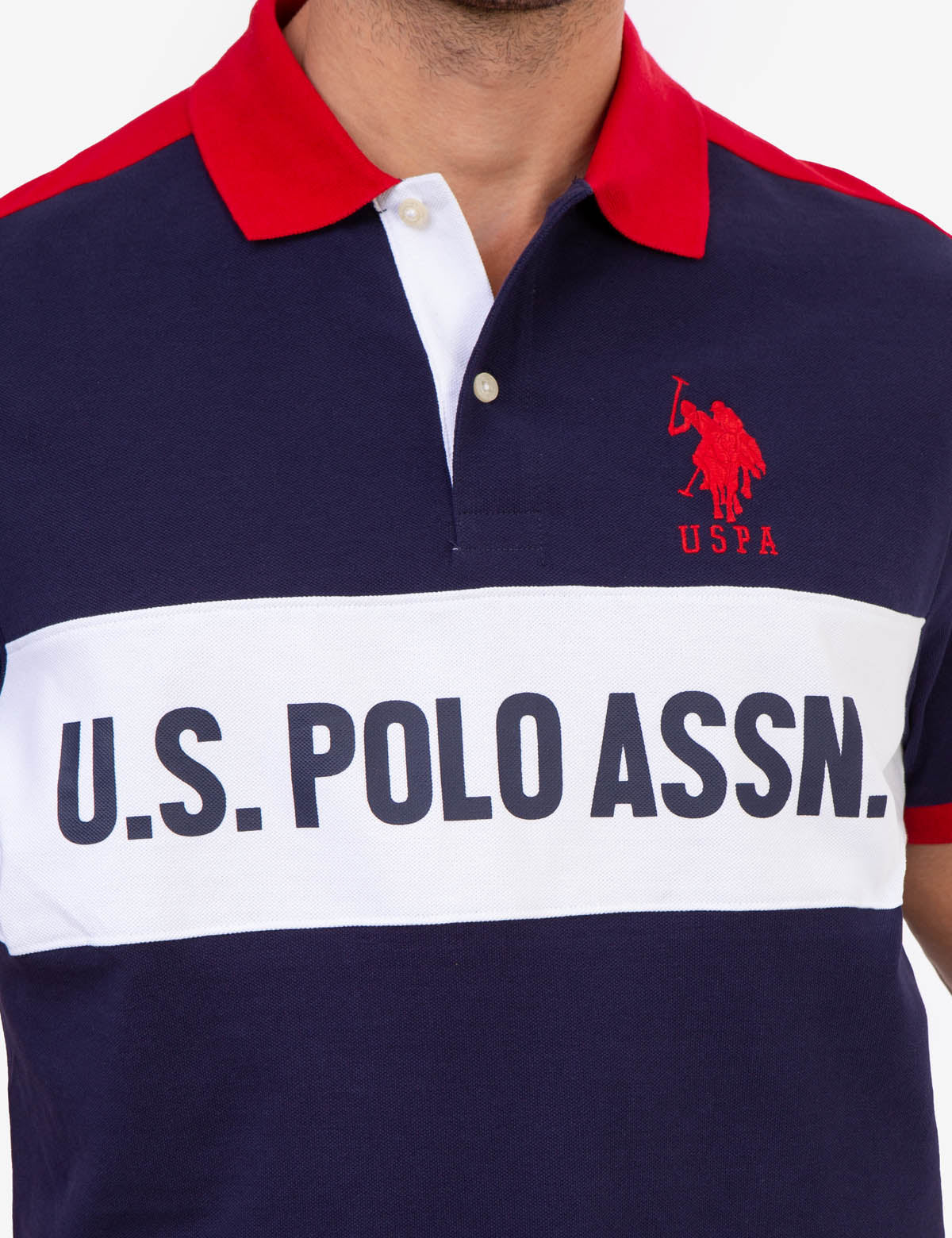 U.S. POLO ASSN. COLORBLOCK POLO SHIRT - Image 5
