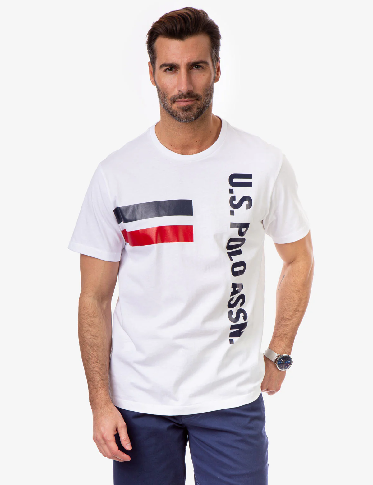 U.S. POLO ASSN. CREW NECK T-SHIRT