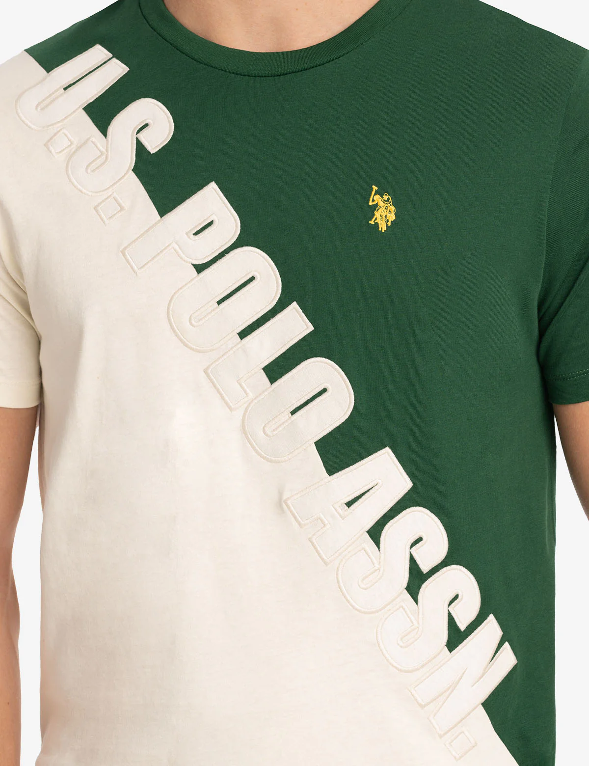 U.S. POLO ASSN. DIAGONAL COLORBLOCK T-SHIRT - Image 6
