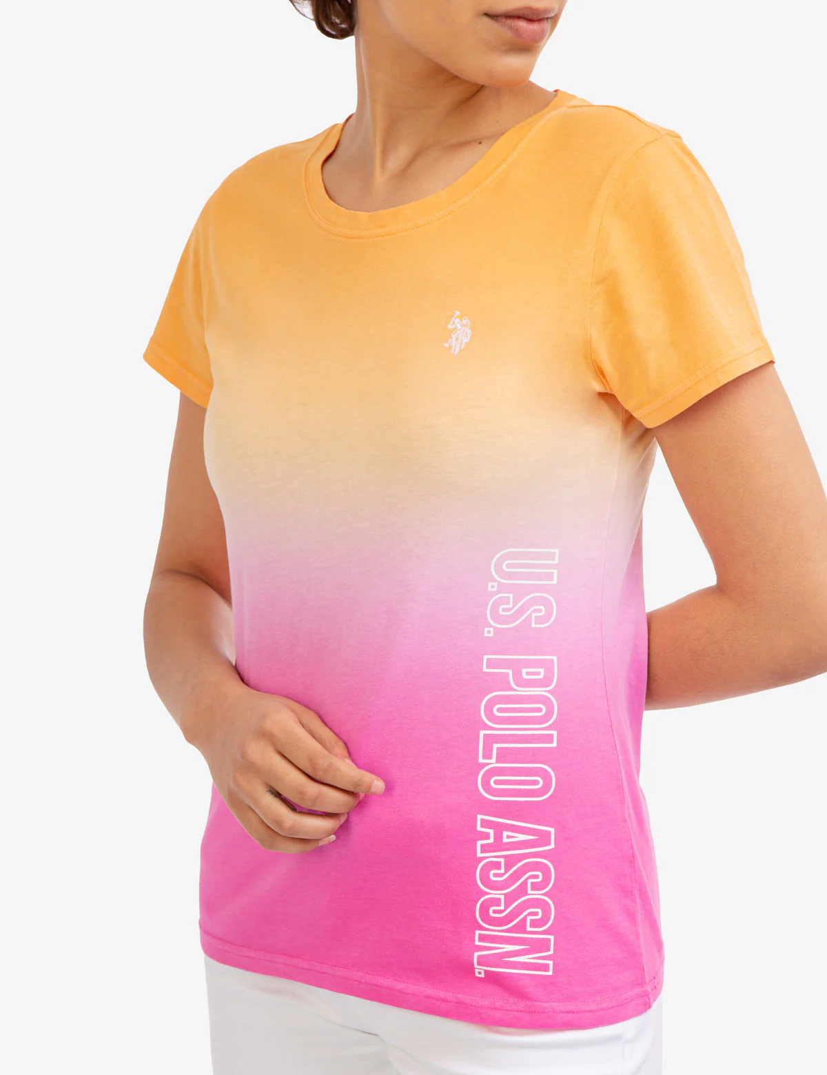 U.S. POLO ASSN. DIP DYE GRAPHIC T-SHIRT - Image 2