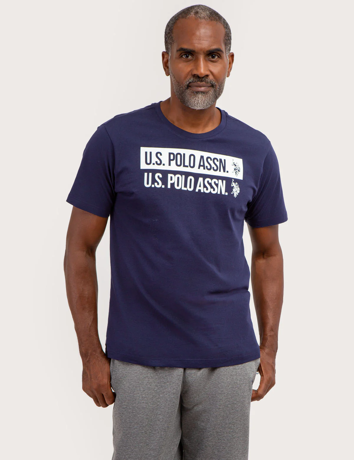 U.S. POLO ASSN. DOUBLE LOGO GRAPHIC T-SHIRT