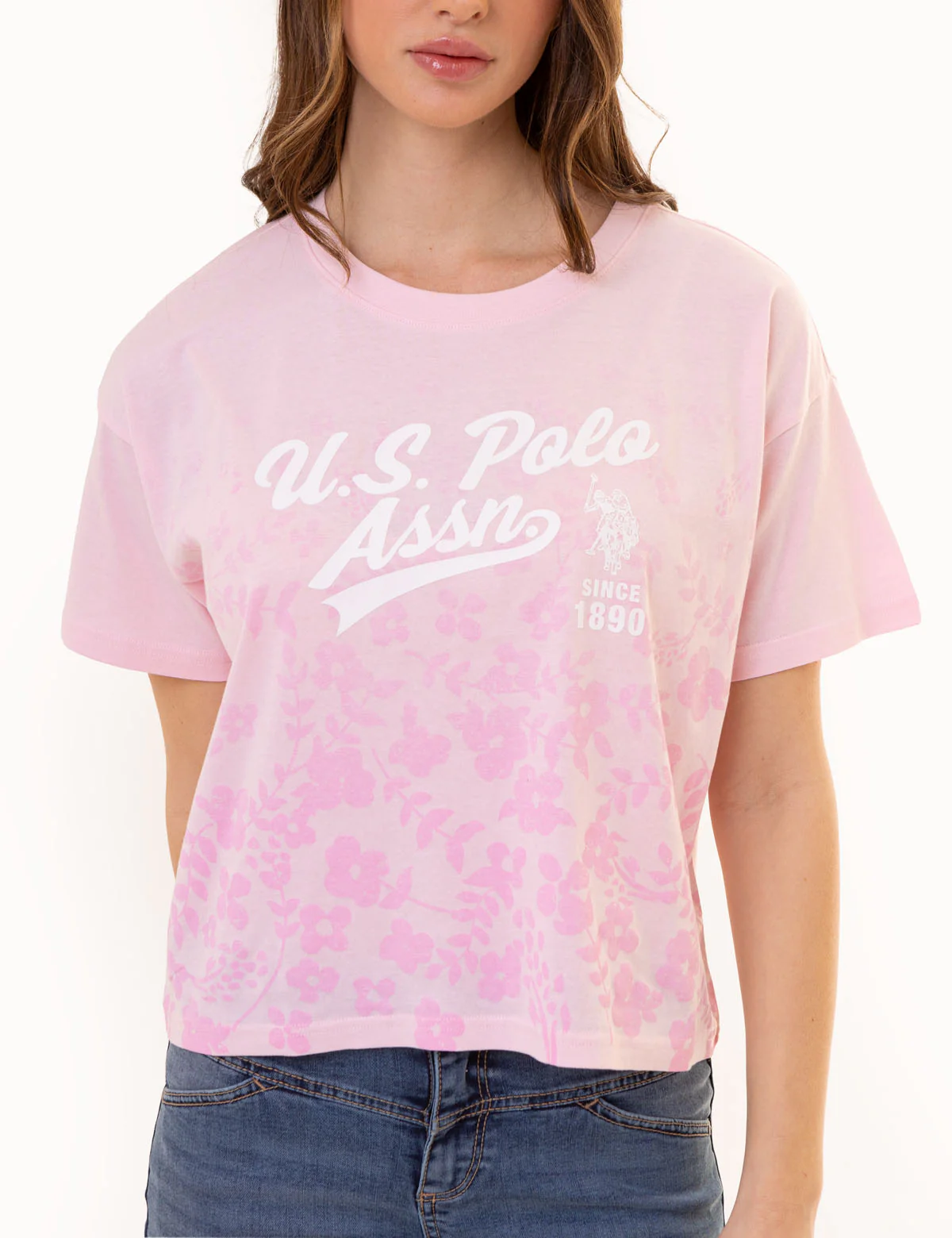 U.S. POLO ASSN. FADED FLORAL T-SHIRT - Image 6