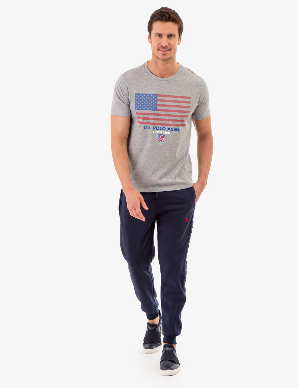 U.S. POLO ASSN. FLAG GRAPHIC T-SHIRT - Image 2