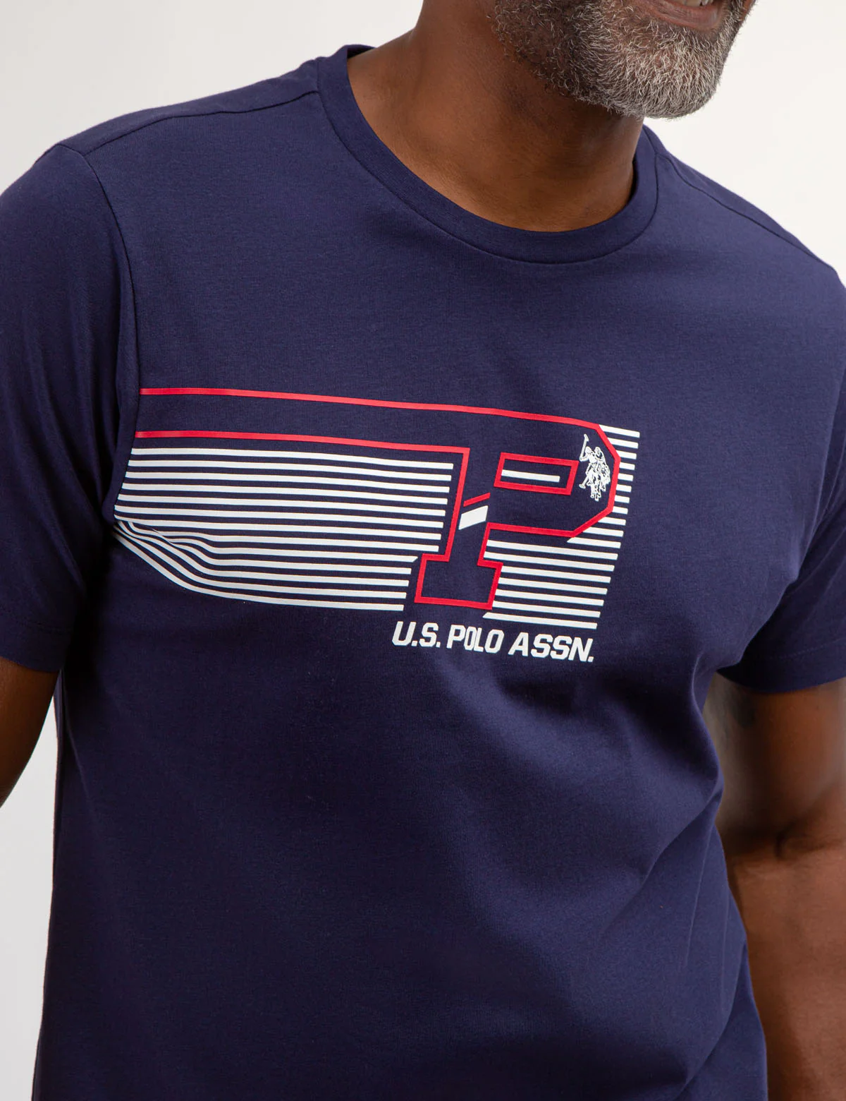U.S. POLO ASSN. FLYING PRINT GRAPHIC T-SHIRT - Image 2