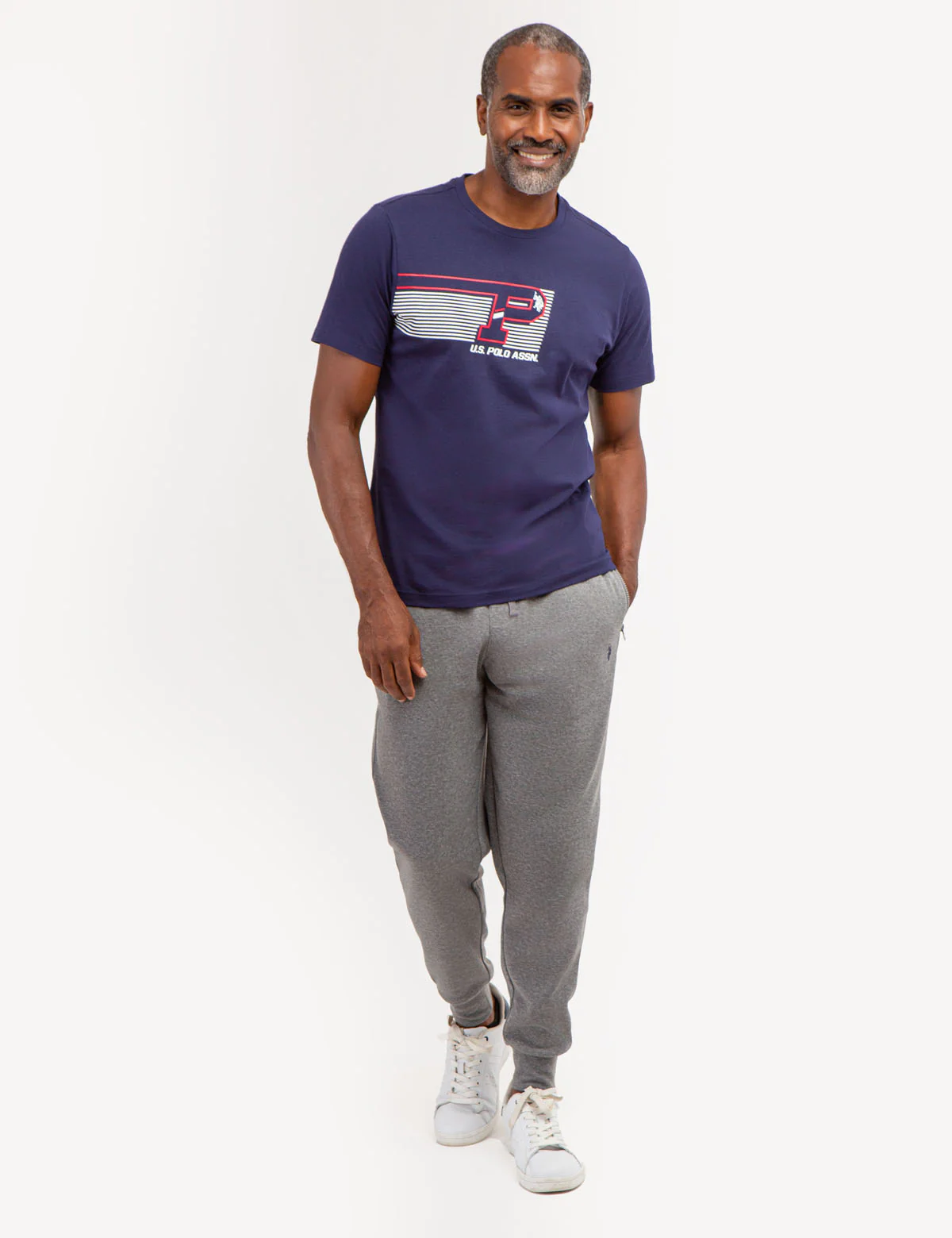 U.S. POLO ASSN. FLYING PRINT GRAPHIC T-SHIRT - Image 3