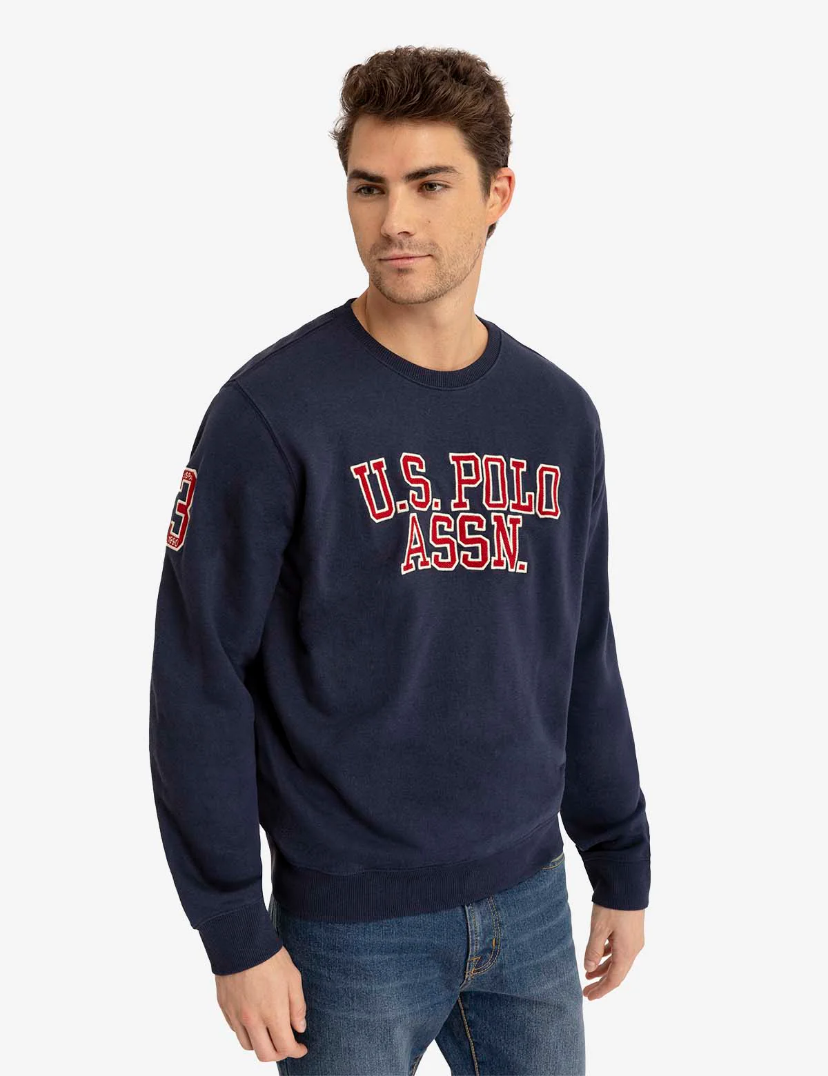 U.S. POLO ASSN. FRENCH TERRY APPLIQUE PULLOVER - Image 14
