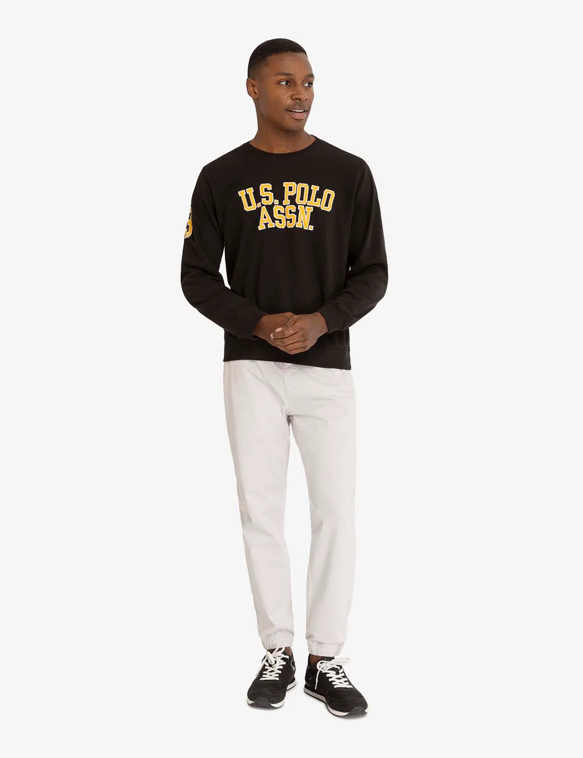 U.S. POLO ASSN. FRENCH TERRY APPLIQUE PULLOVER - Image 2