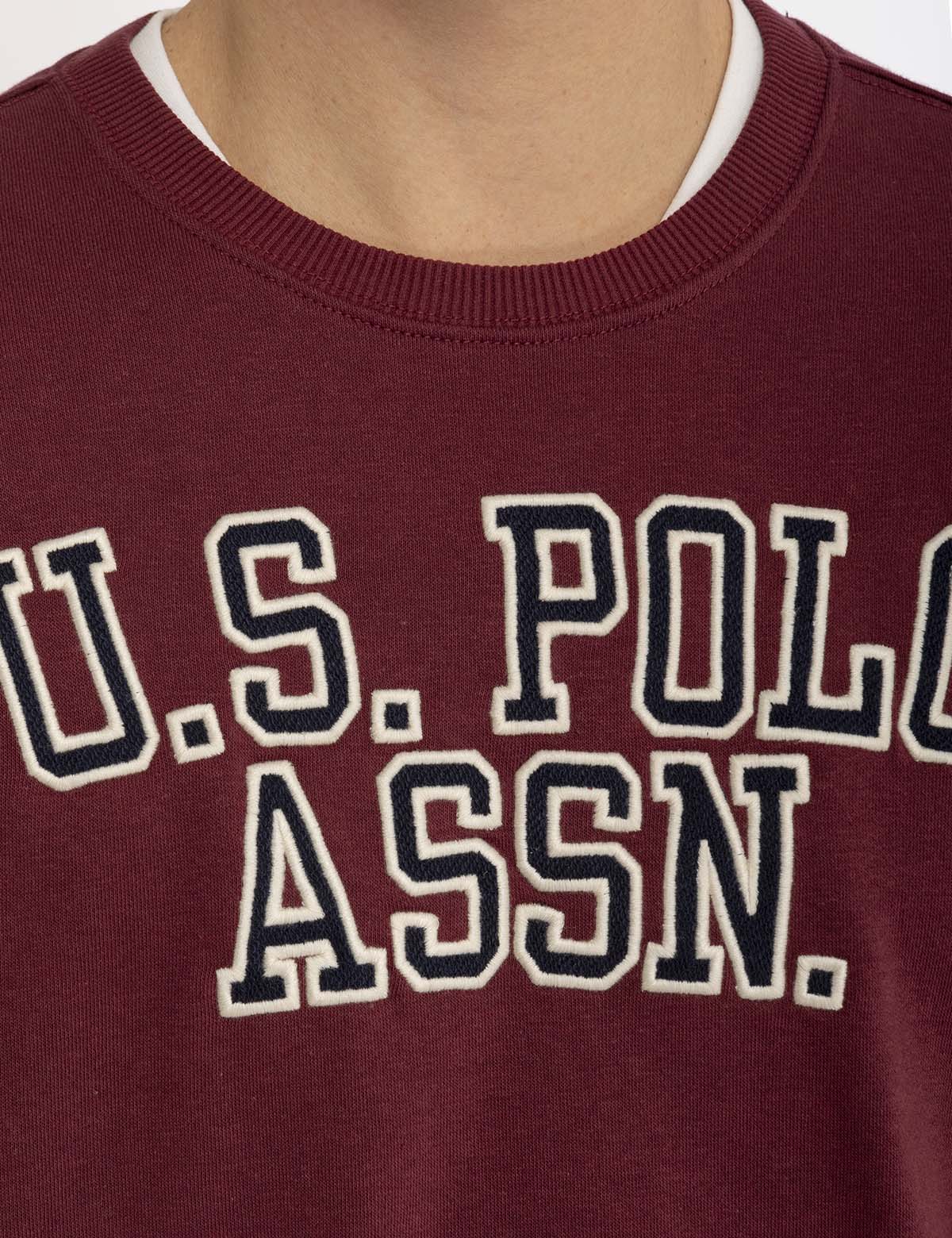 U.S. POLO ASSN. FRENCH TERRY APPLIQUE PULLOVER - Image 9