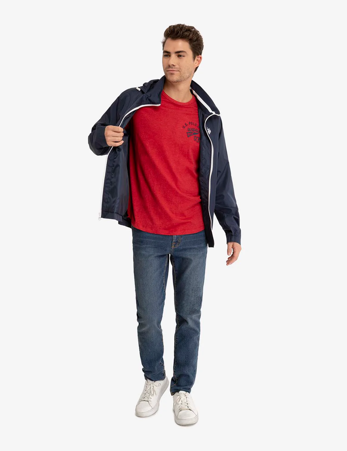 U.S. POLO ASSN. GRAPHIC CREW NECK  T-SHIRT - Image 3