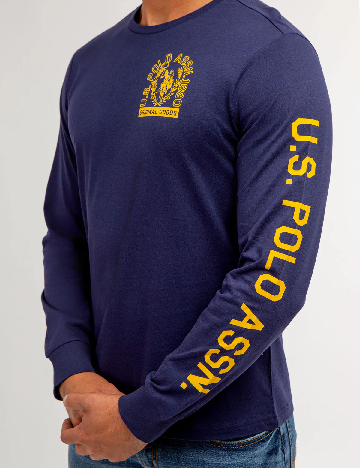 U.S. POLO ASSN. GRAPHIC LONG SLEEVE T-SHIRT - Image 3