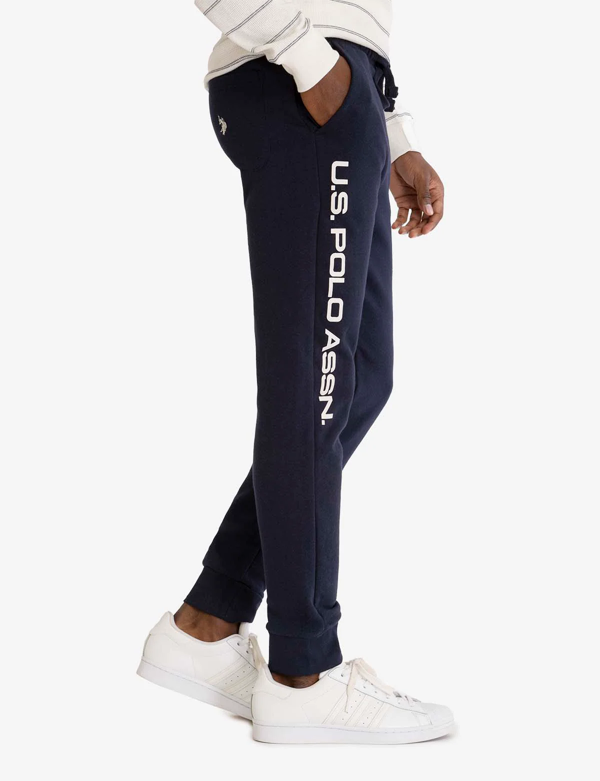 U.S. POLO ASSN. GRAPHIC PRINT FLEECE JOGGER - Image 3