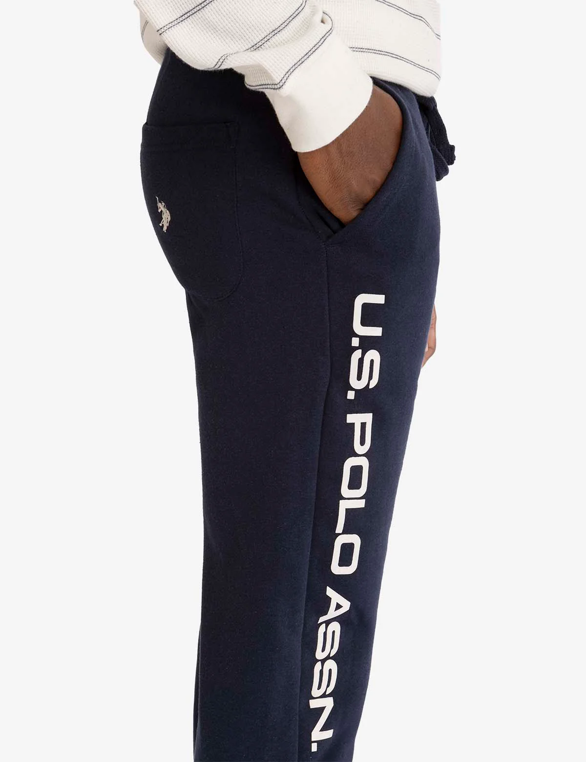 U.S. POLO ASSN. GRAPHIC PRINT FLEECE JOGGER - Image 4