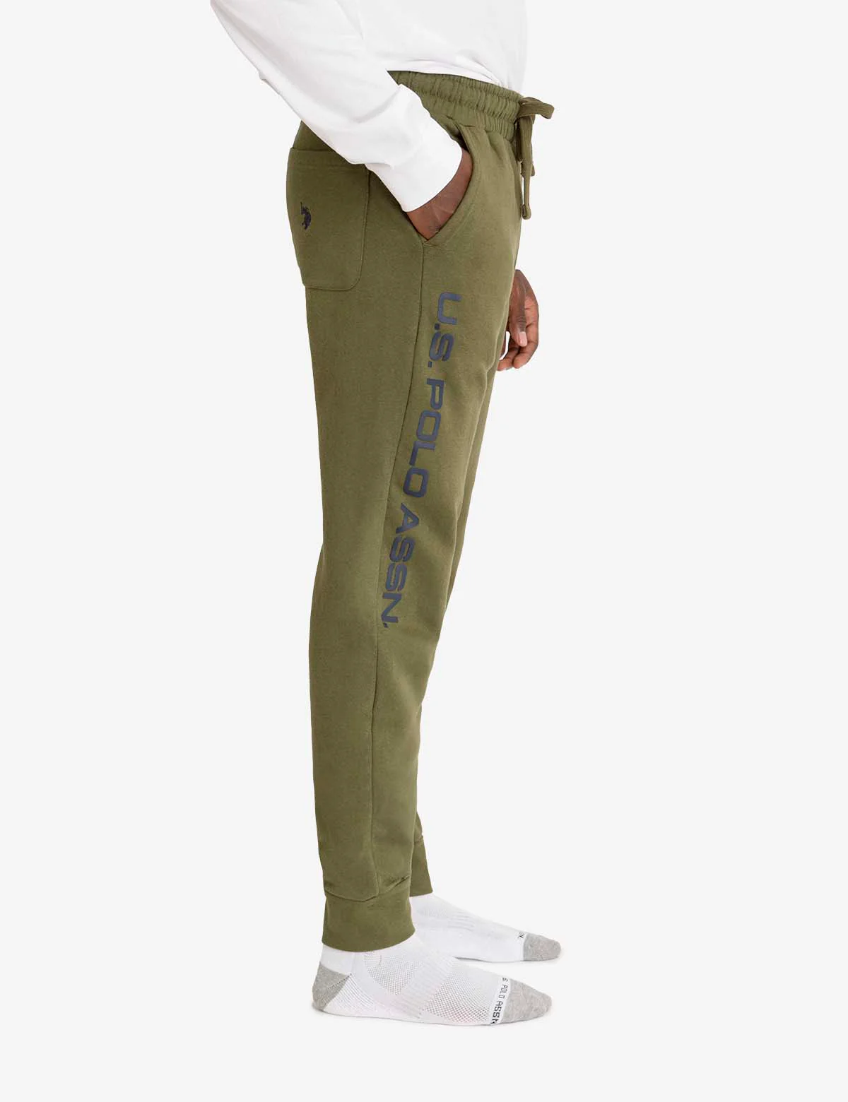 U.S. POLO ASSN. GRAPHIC PRINT FLEECE JOGGER - Image 8