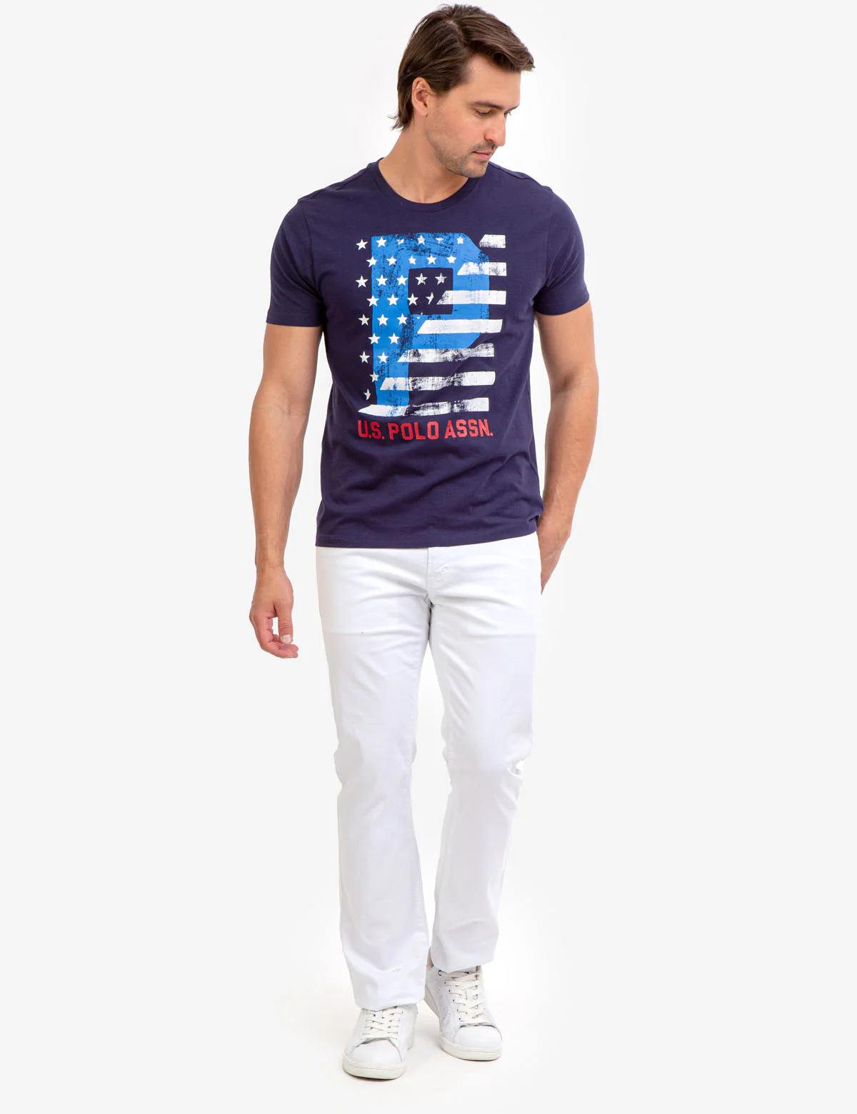 U.S. POLO ASSN. GRAPHIC PRINT JERSEY T-SHIRT - Image 2