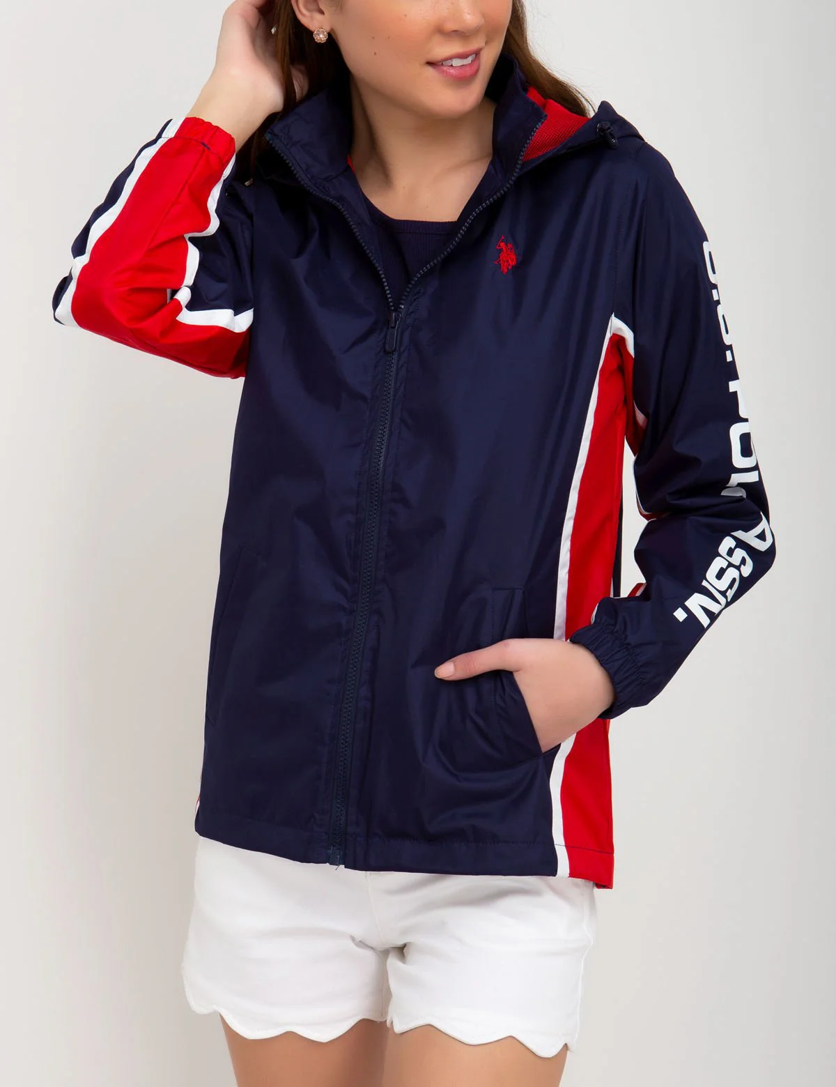 U.S. Polo Assn. Hooded Windbreaker - Image 4