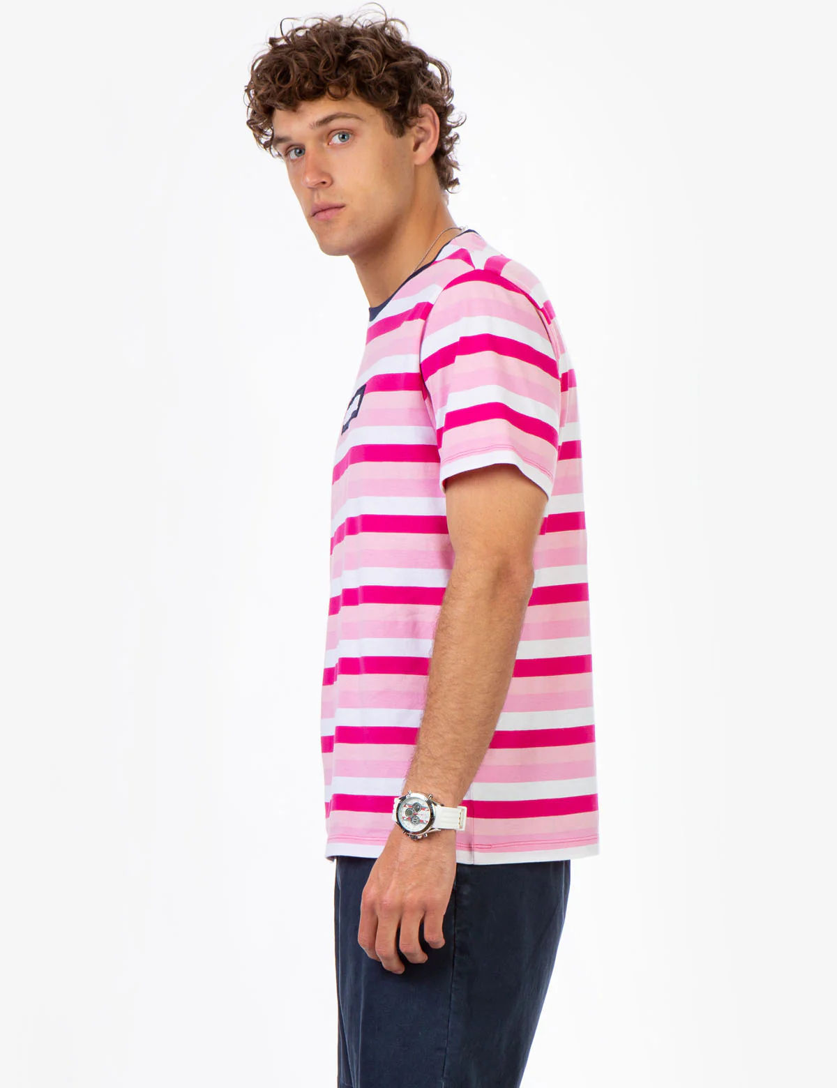 U.S. POLO ASSN. MULTI STRIPE T-SHIRT - Image 3