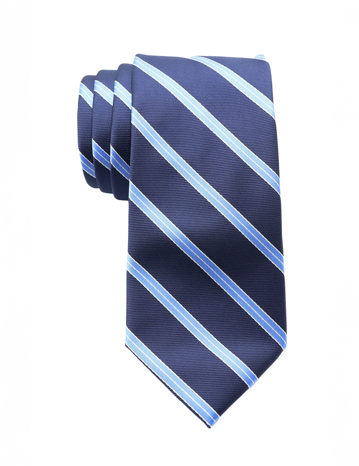 U.S. POLO ASSN. NAVY BLUE STRIPE TIE