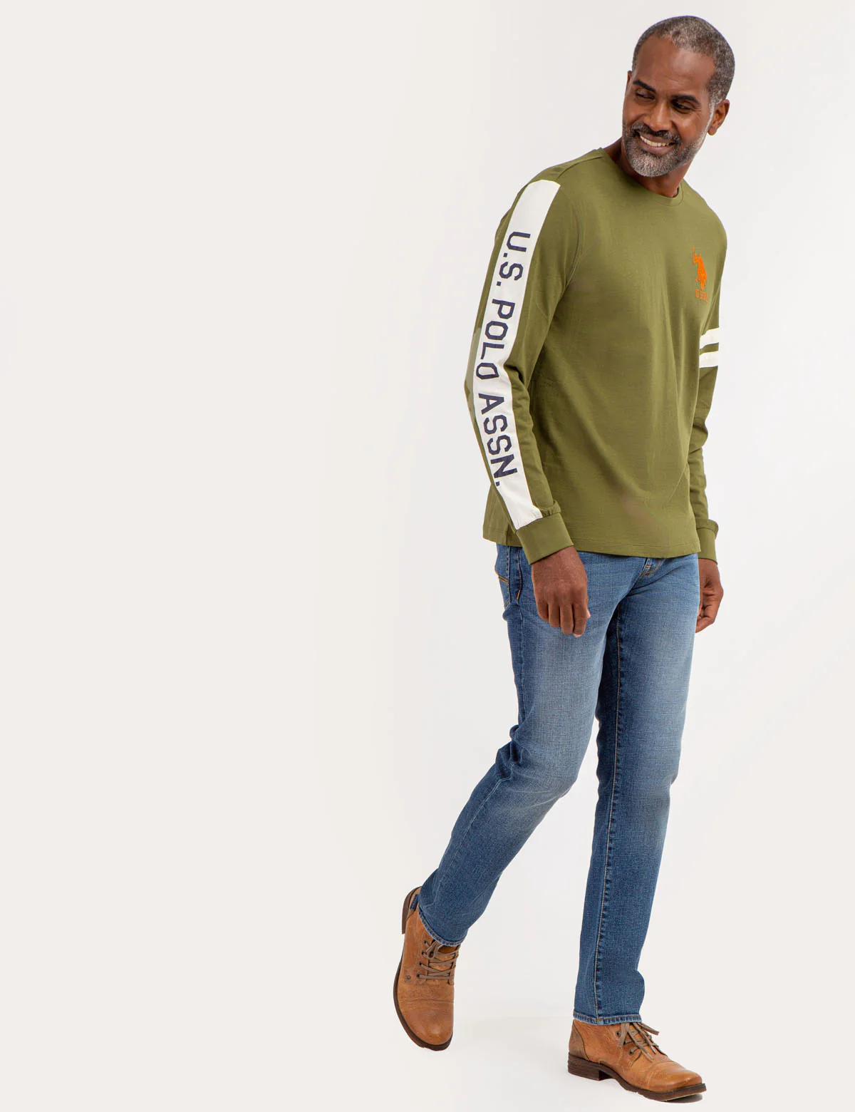 U.S. POLO ASSN. PIECED LONG SLEEVE T-SHIRT - Image 12